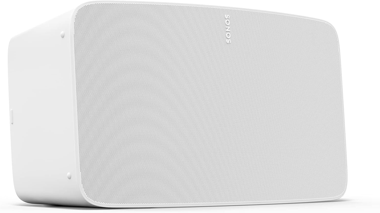 Sonos Five HiFi WLAN Lautsprecher - Stereo Speaker mit 3,5 mm Audioeingang - Streaming in hoher Auflösung und Ethernet - Weiß für Musik im Wohnbereich-Nestmyio