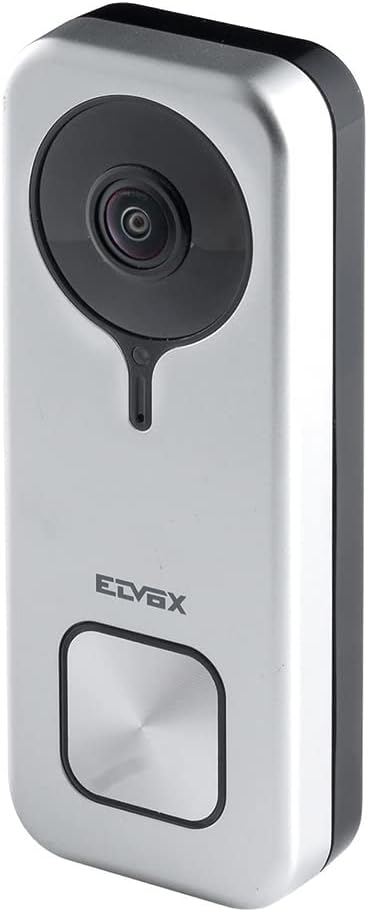 VIMAR K40960 Video Türklingel Set - WLAN Kamera mit Nachtsicht und View Door App - SD Karte und Sabotageschutz Sensor - Graue Türstation mit 24 Volt Netzteil-Nestmyio