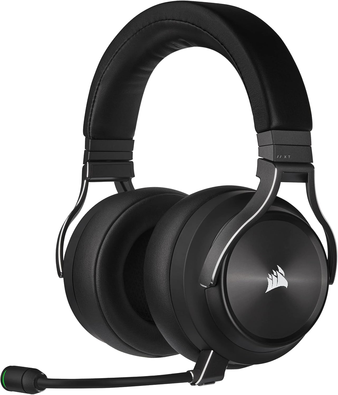 Corsair Virtuoso RGB Wireless XT Gaming Headset - Dolby Atmos Bluetooth und omnidirektionales Mikrofon - 3,5 mm Anschluss - Schiefer für PC Mac PS5 PS4 Switch-Nestmyio