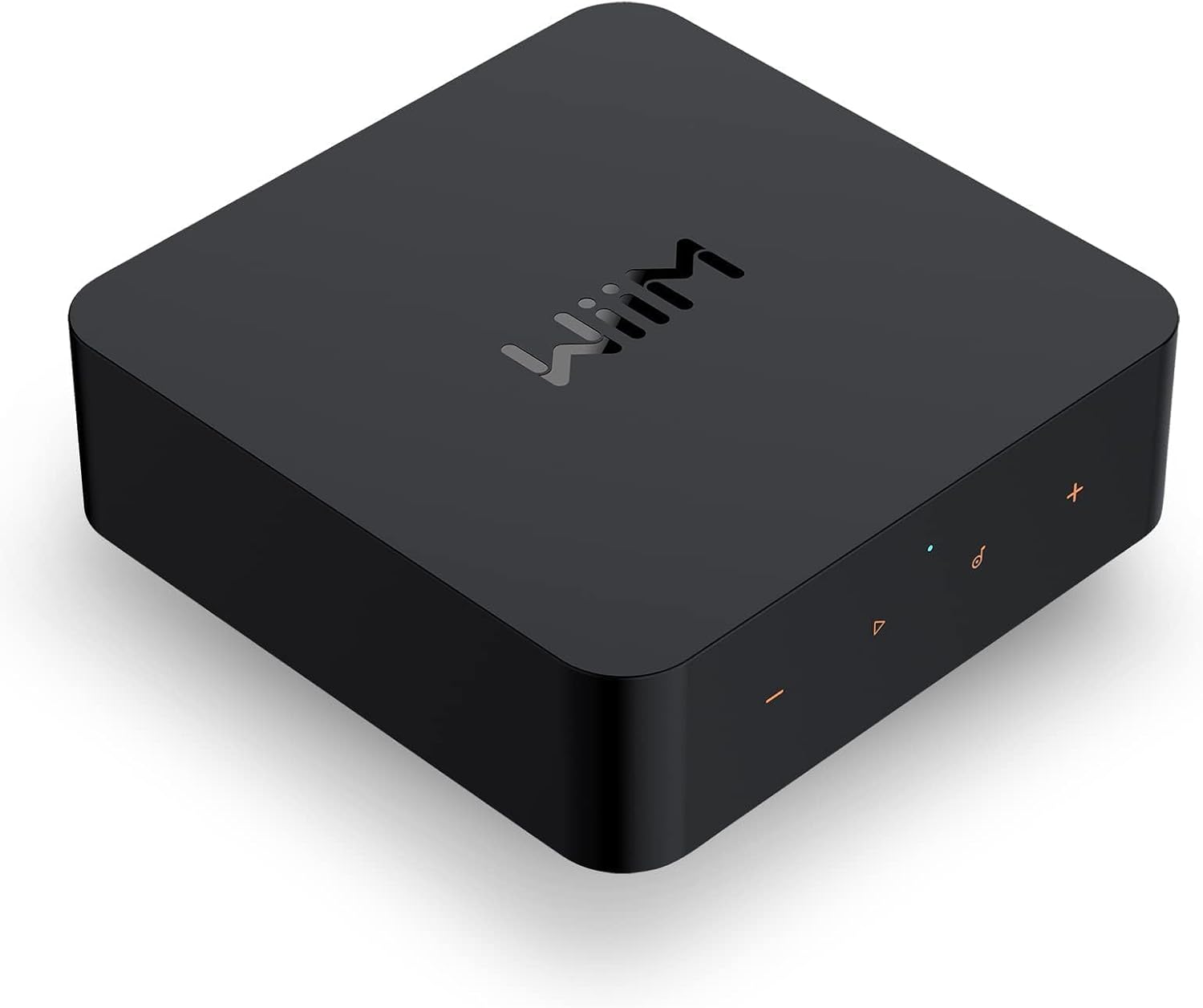 WiiM Pro Audio Streamer - AirPlay 2 Chromecast und WiFi Multiroom Receiver - Hi Res Streaming mit Spotify Tidal Amazon Music - Schwarz mit Bluetooth USB RCA SPDIF Ethernet-Nestmyio