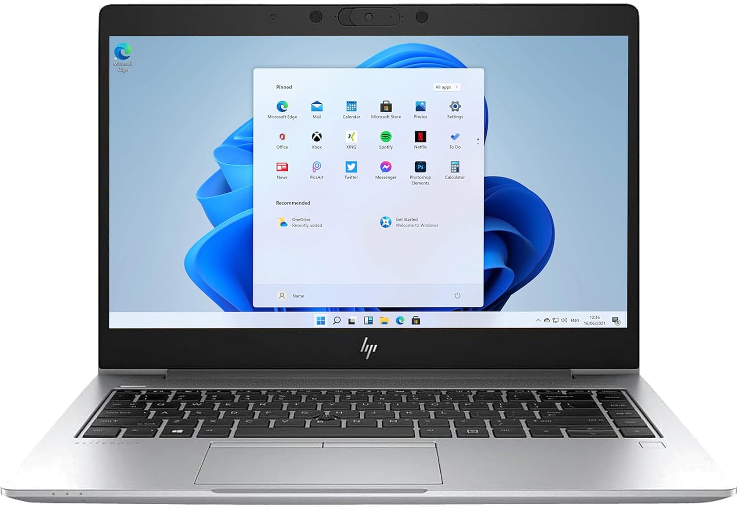 HP EliteBook 840 G6 generalüberholt - 14 Zoll Full HD Display - Intel Core i5 8265U und Intel UHD Grafik - 16 GB RAM 512 GB SSD Windows 11 Silber-Nestmyio