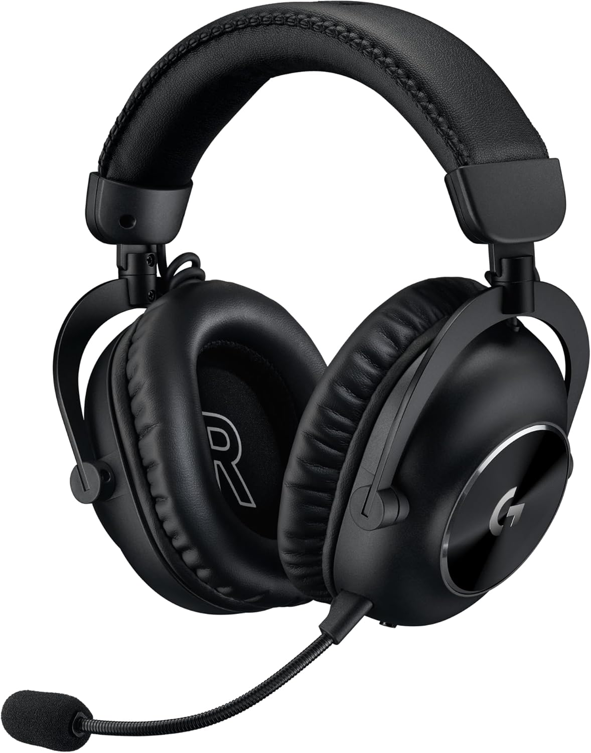 Logitech G PRO X 2 LIGHTSPEED Gaming Headset - 50 mm Graphen Treiber und abnehmbares Mikrofon - DTS X 7.1 Surround Bluetooth USB AUX - Schwarz für PC PS5 PS4 Switch-Nestmyio