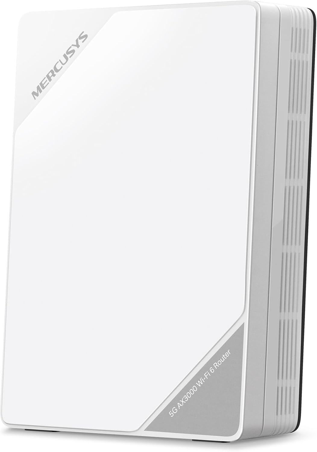 Mercusys MB520 5G Router - AX3000 Dualband Wi Fi 6 mit Nano SIM und bis zu 4,67 GBit je Sekunde - 2,5 Gigabit LAN VoLTE EasyMesh und VPN Server - Weiß mit Plug and Play-Nestmyio