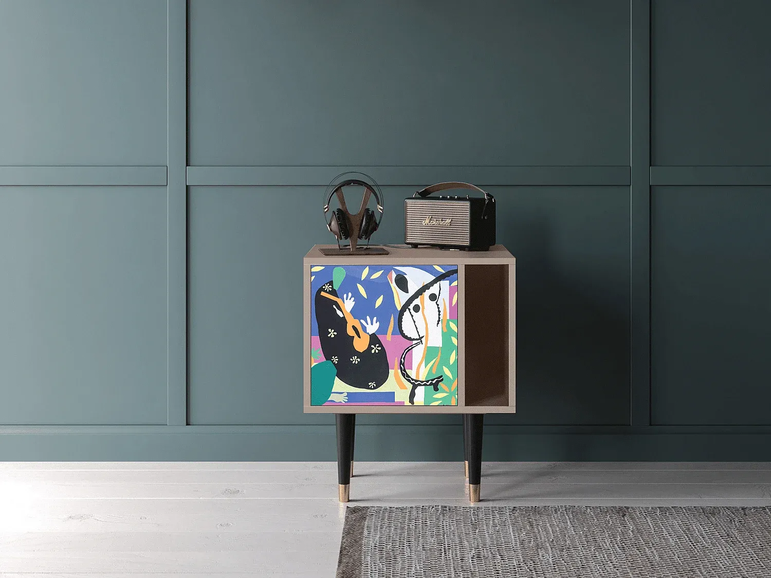 Schlafzimmer,Schlafzimmermöbel,Nachttisch-decoralira