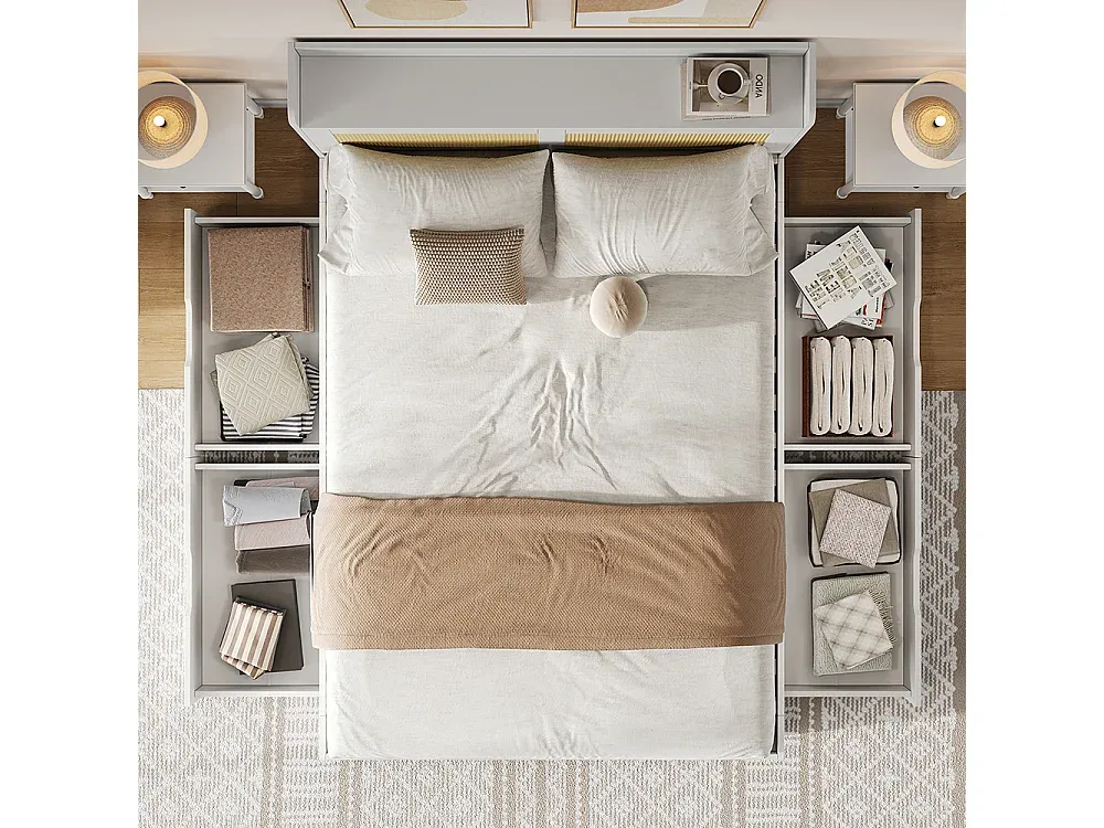 Schlafzimmer,Bereich Bett,Bettrahmen-decoralira