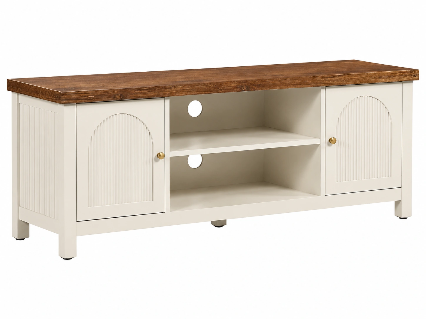 Mueble TV Rustic Cream-oaktrona