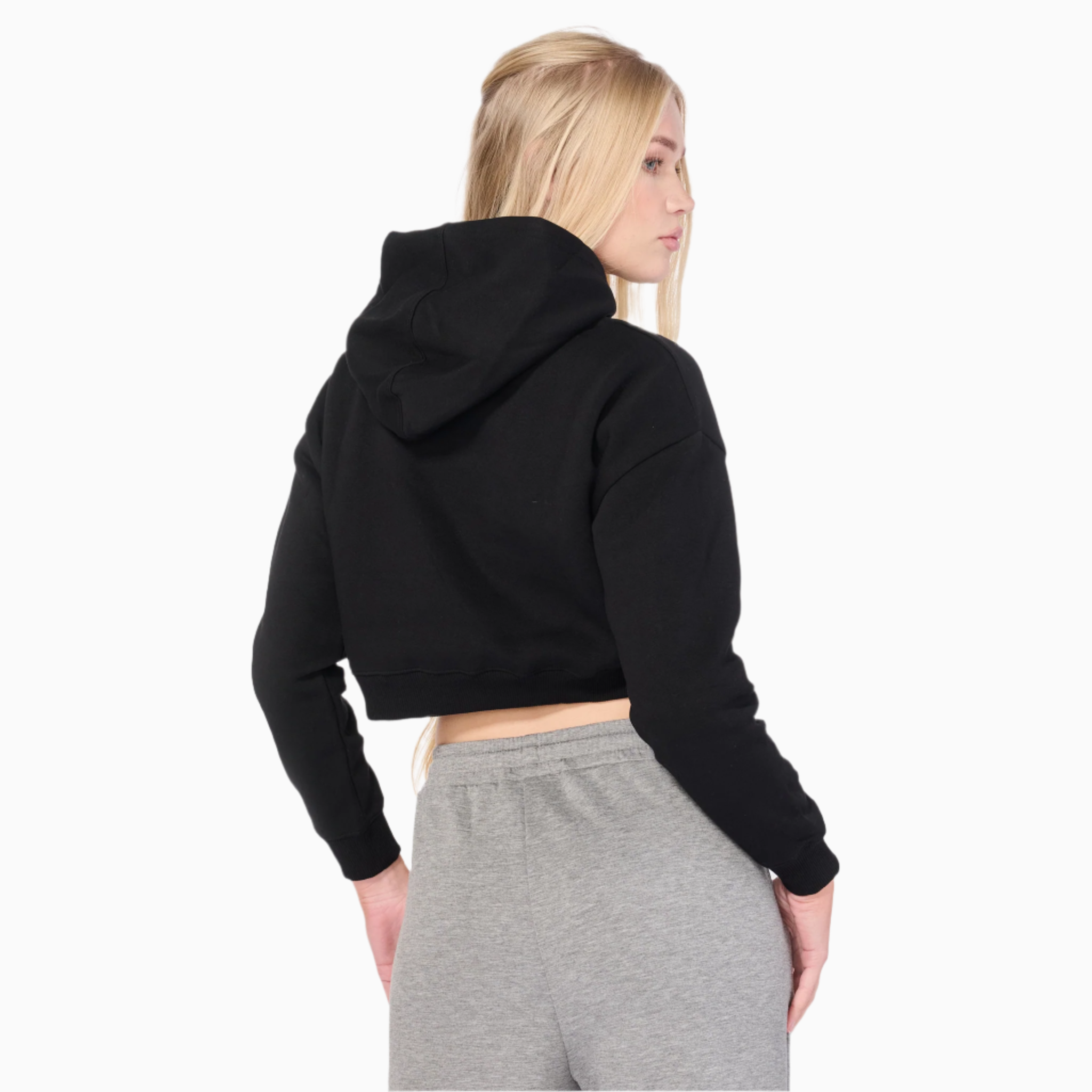 WOMENS CROP HOODIE