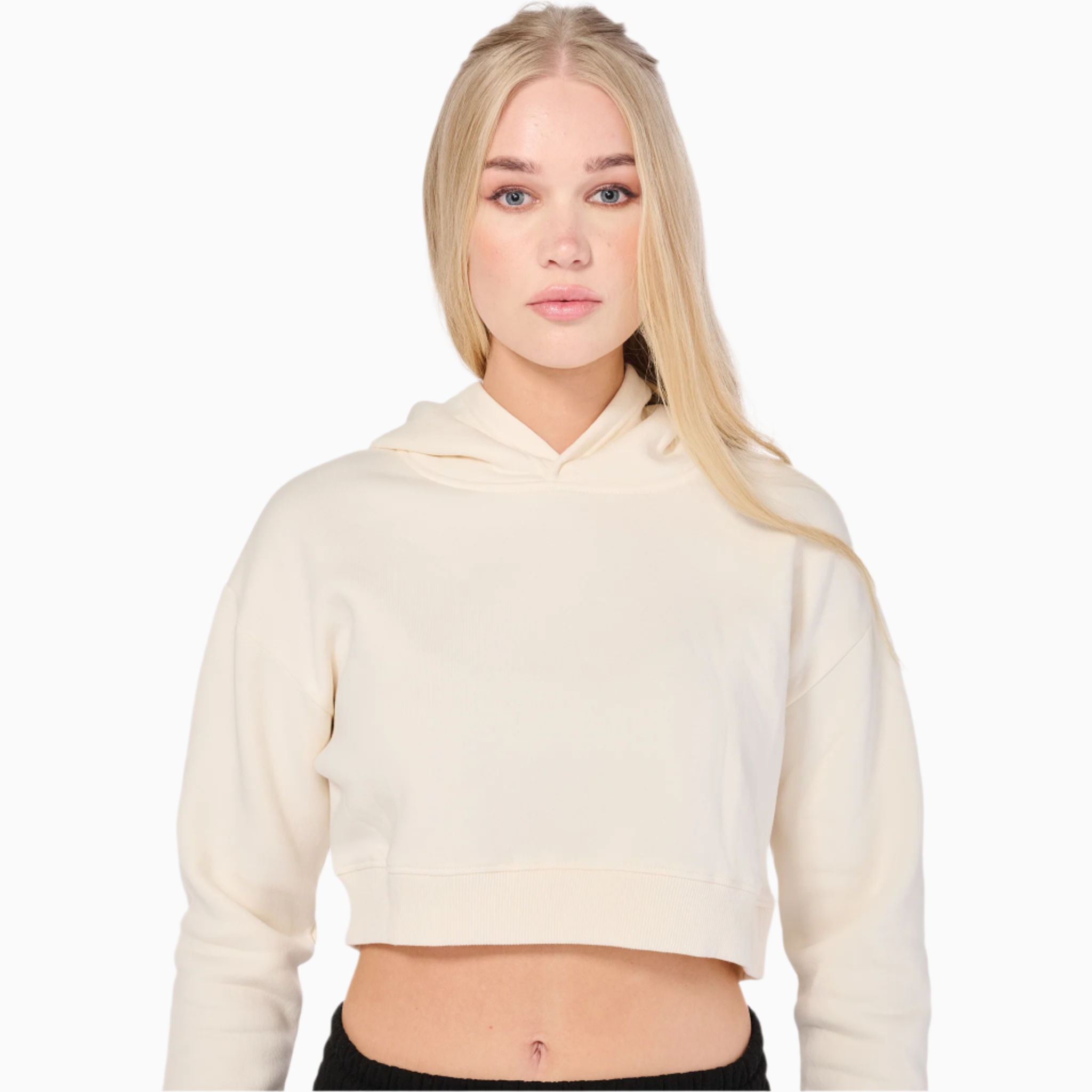 WOMENS CROP HOODIE