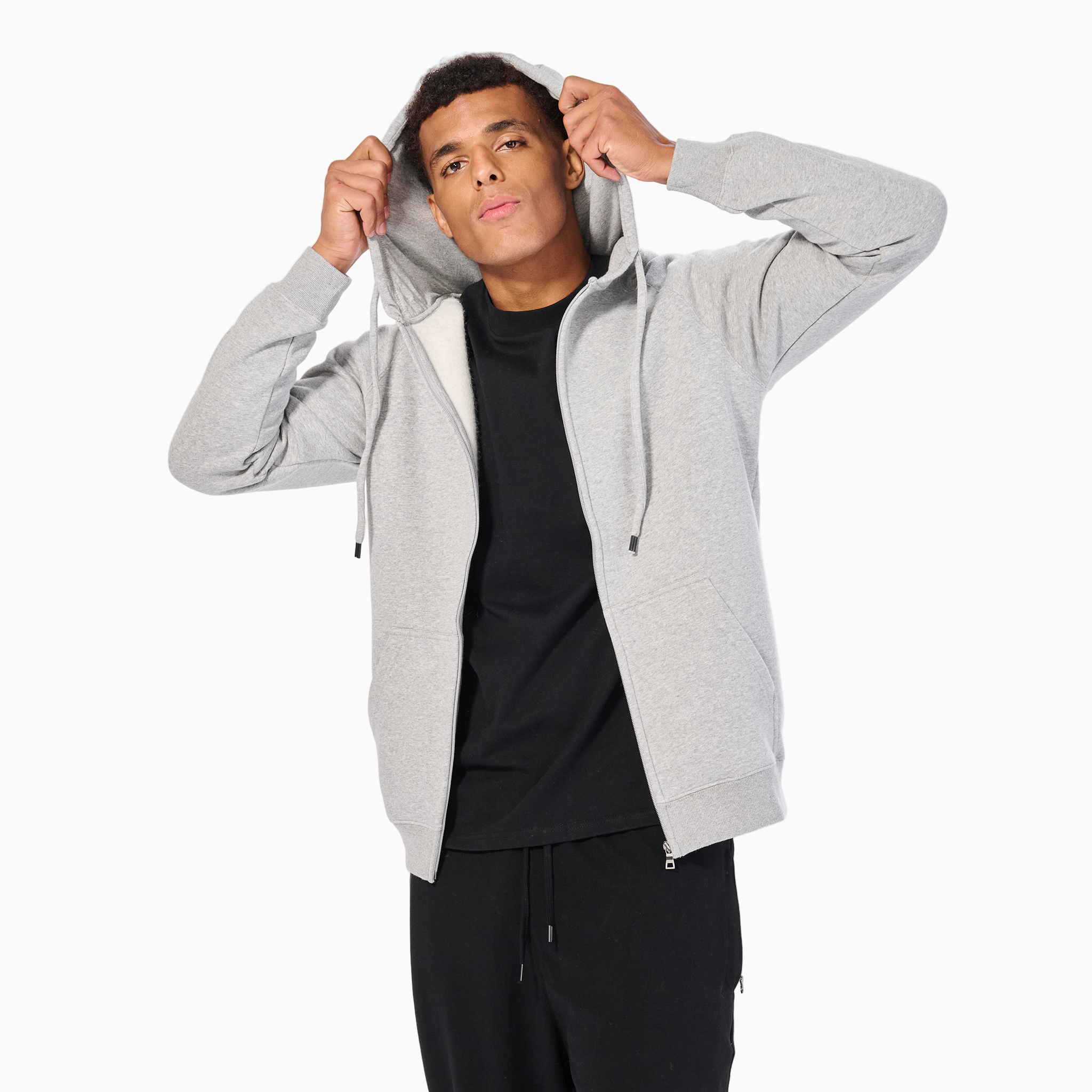 FULL ZIP UP HOOD
