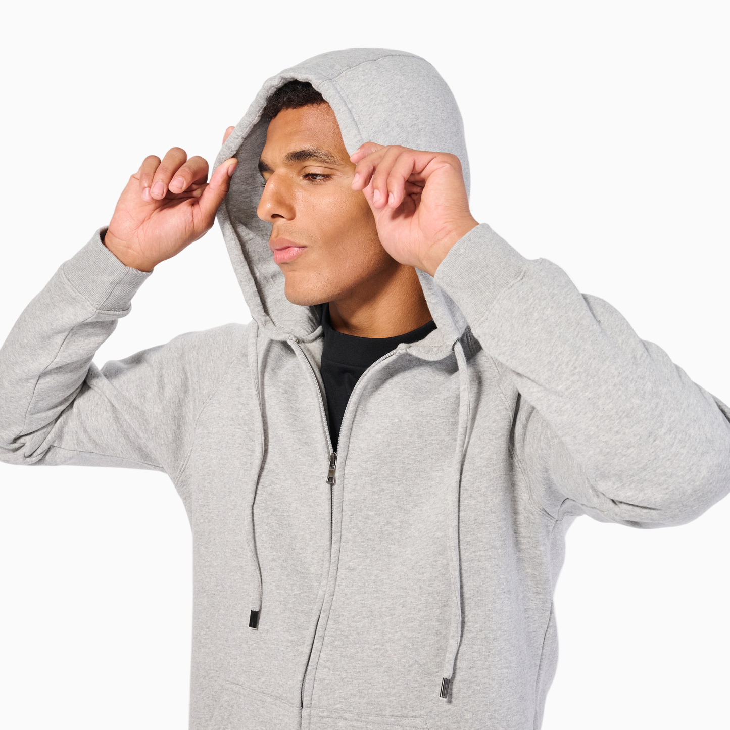 FULL ZIP UP HOOD