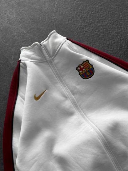FC Barcelona Retro Zip-Up Track Jacket