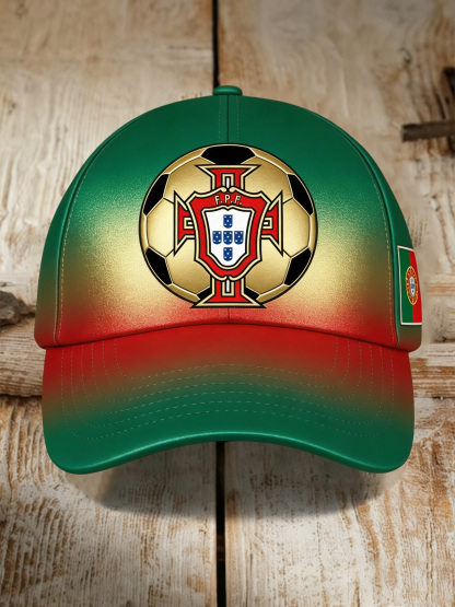 Unisex Portugal Football Match Cheering Art Print Fan Hat