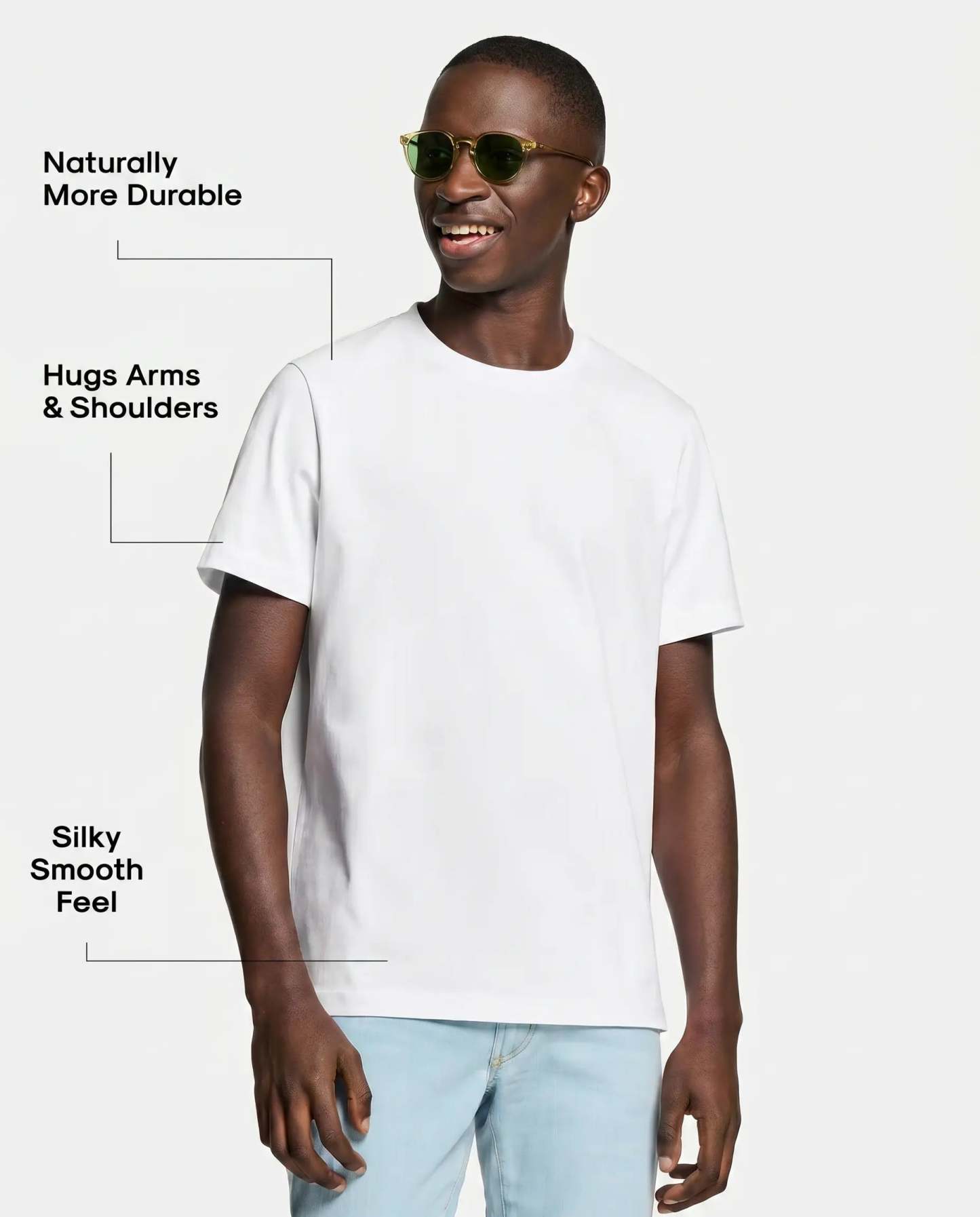 100% Cotton Classic Crew Neck Tees