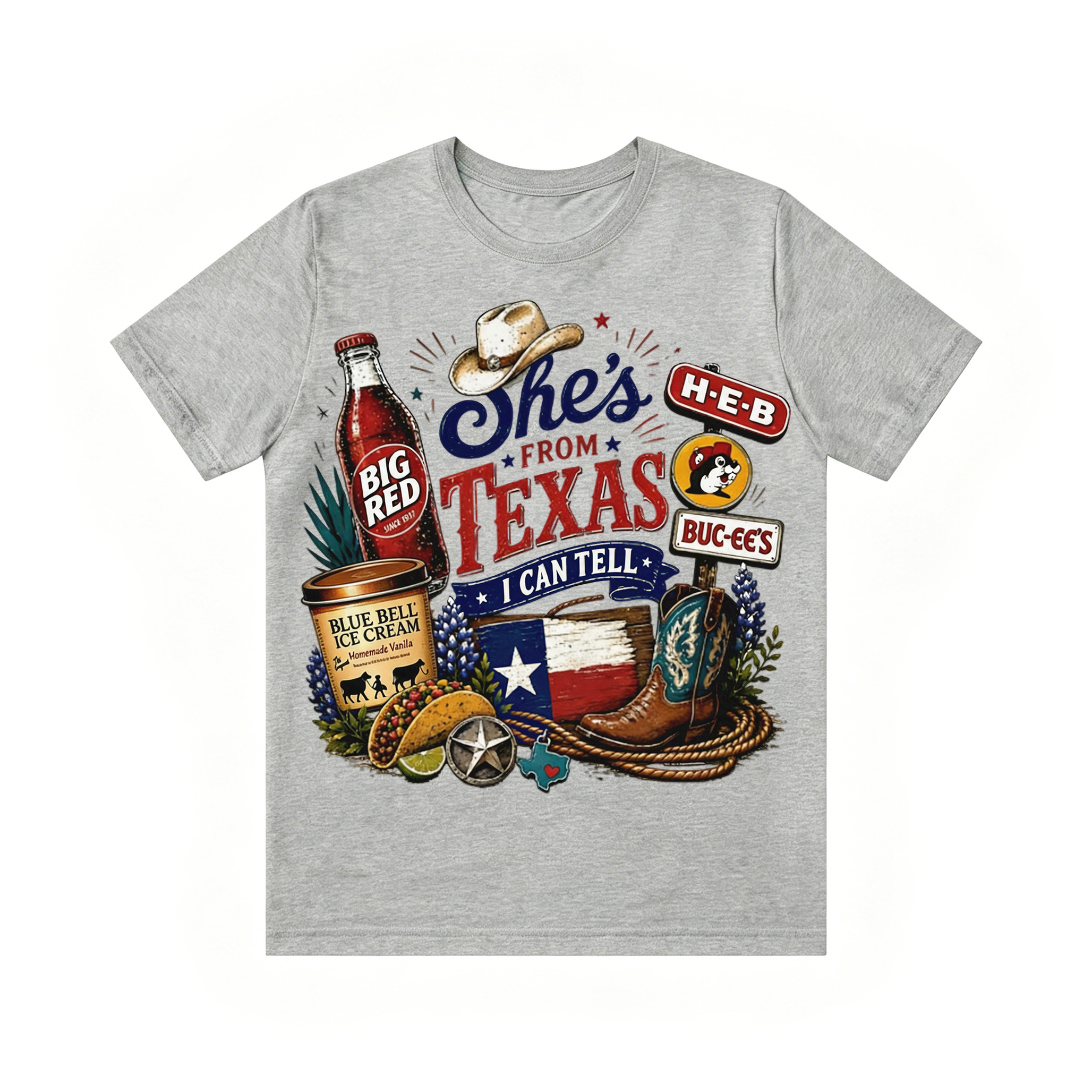 She is From Texas I Can Tell Shirt