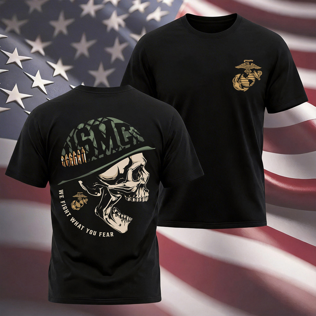 USMC "We Fight What You Fear" Unisex T-Shirt/Hoodie
