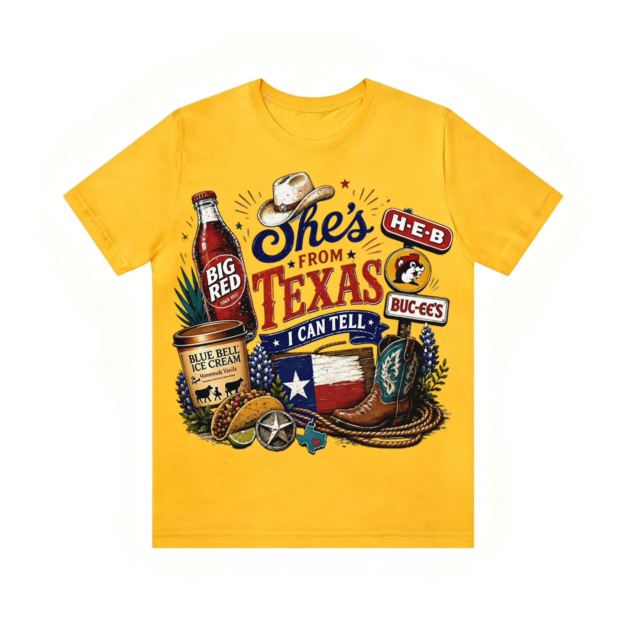 She is From Texas I Can Tell Shirt