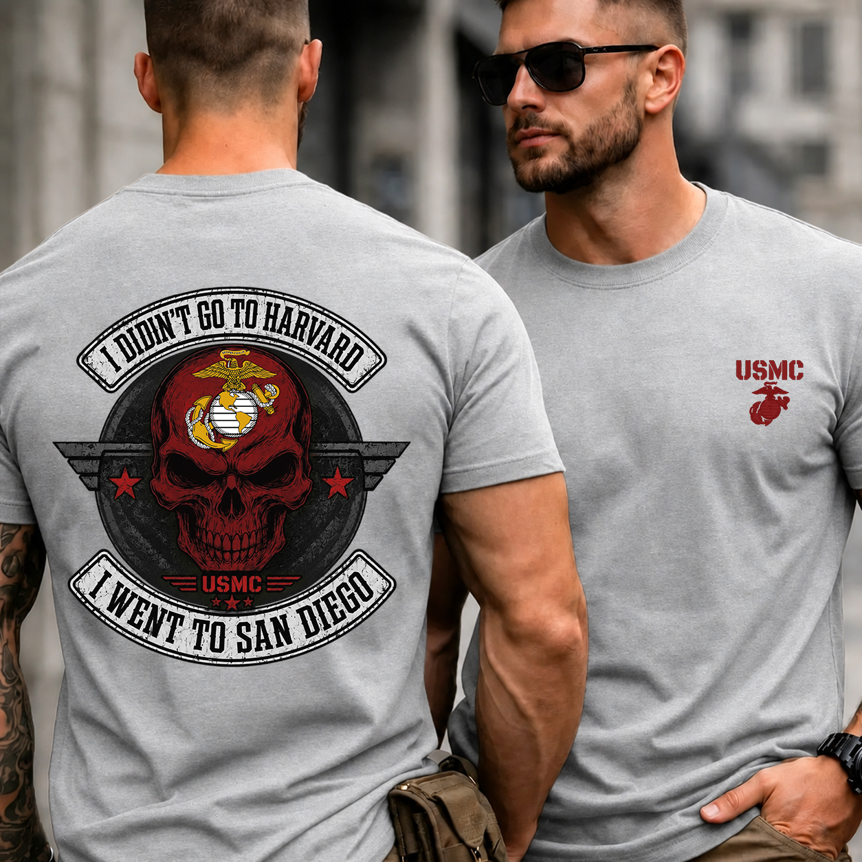 Men's USMC San Diego Marine Corps Graphic T-Shirt
