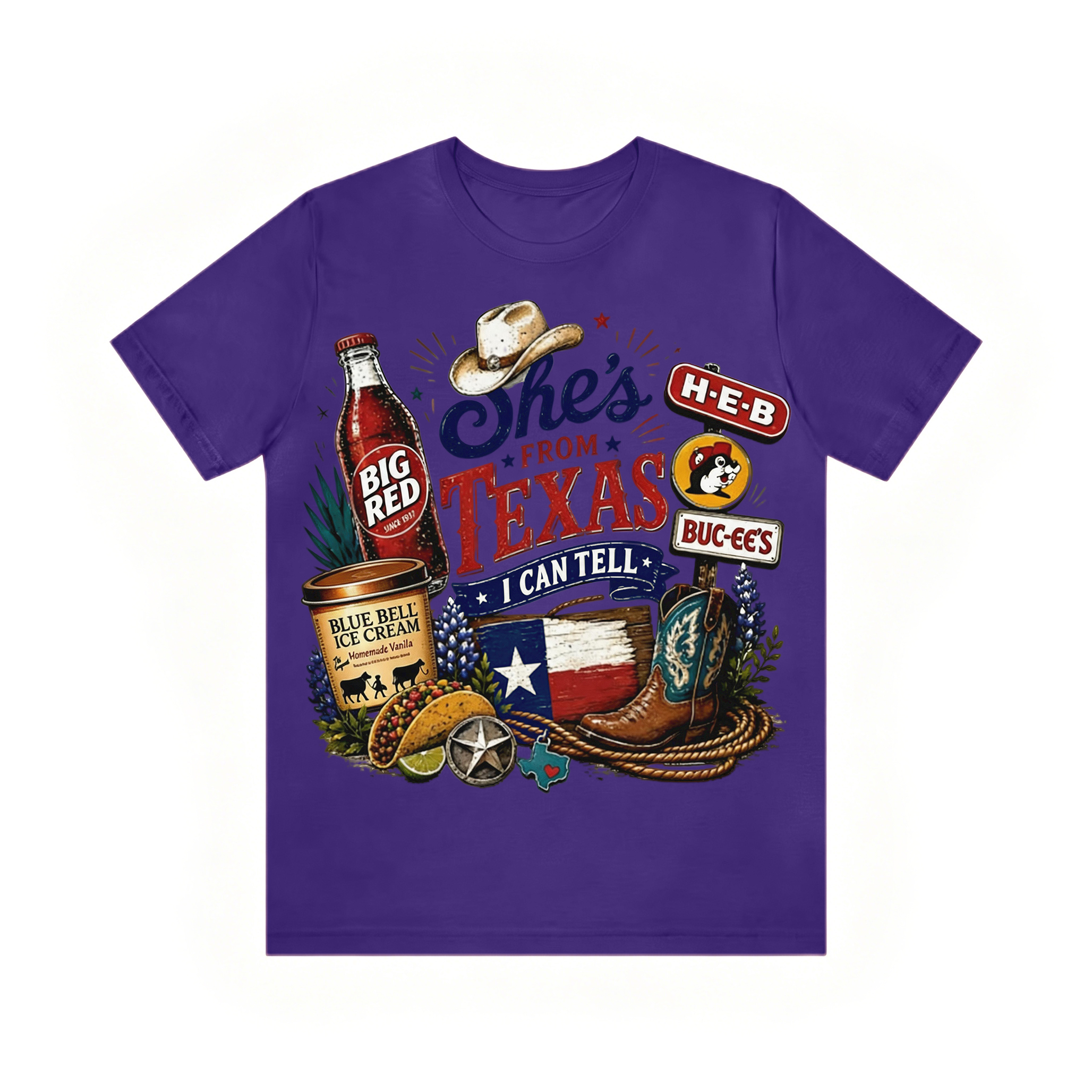 She is From Texas I Can Tell Shirt