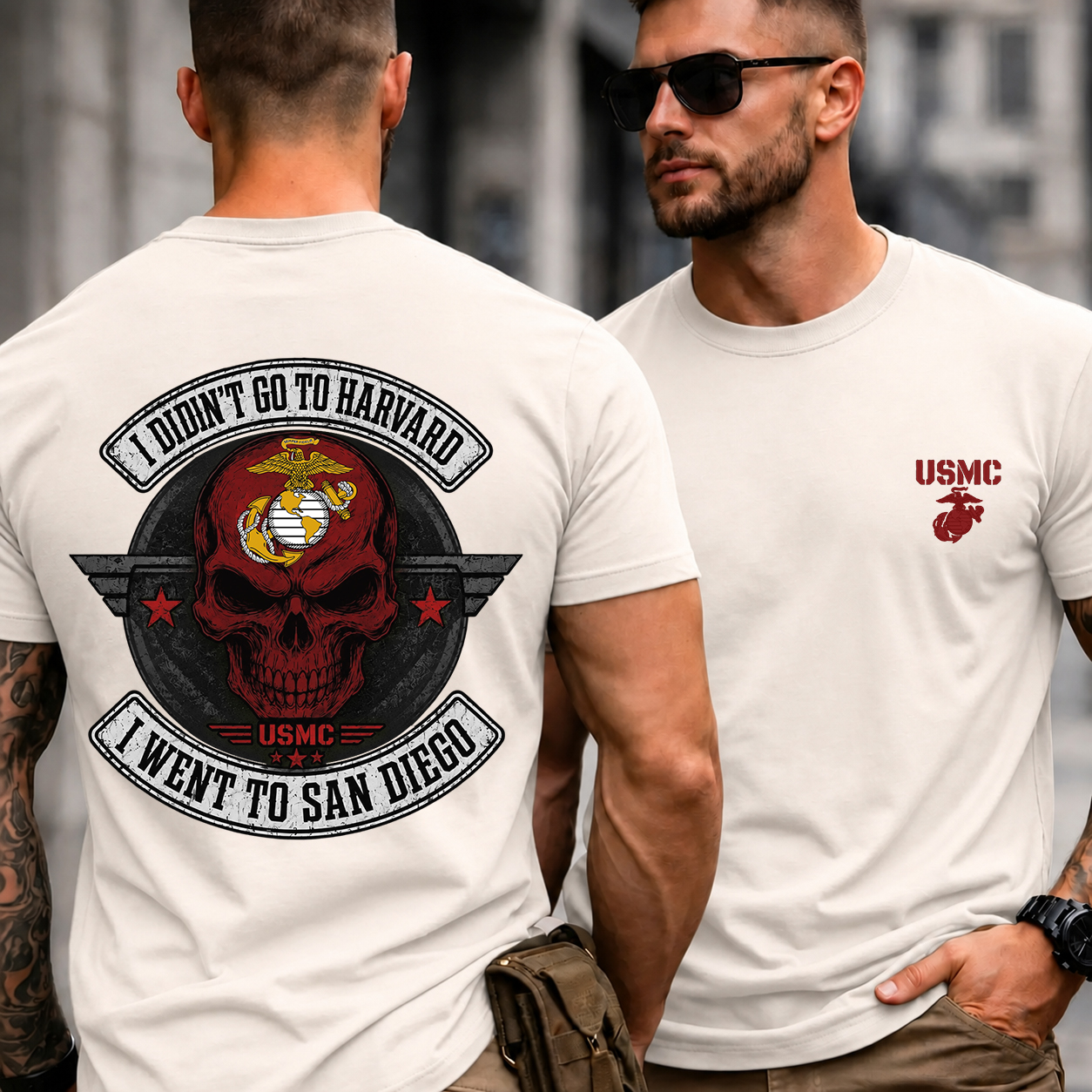Men's USMC San Diego Marine Corps Graphic T-Shirt