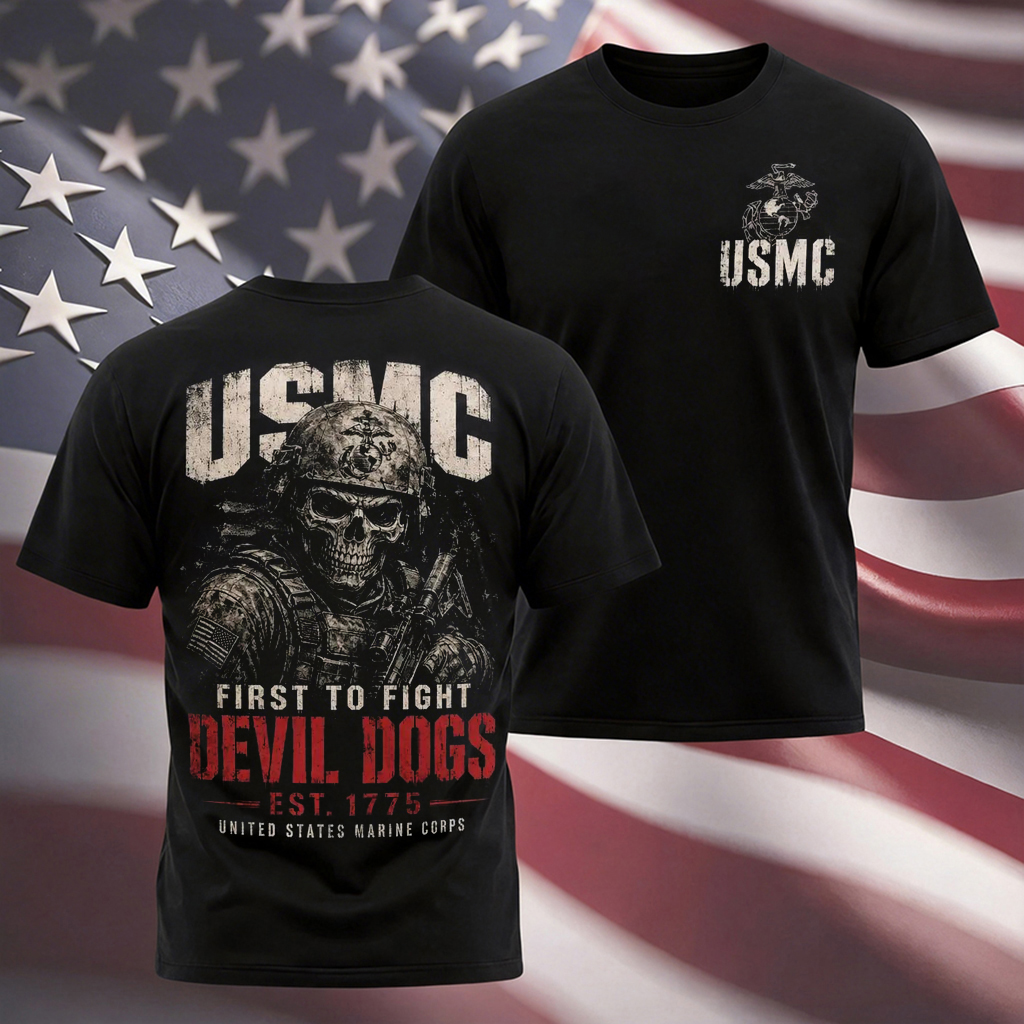 USMC Devil Dogs Shirt