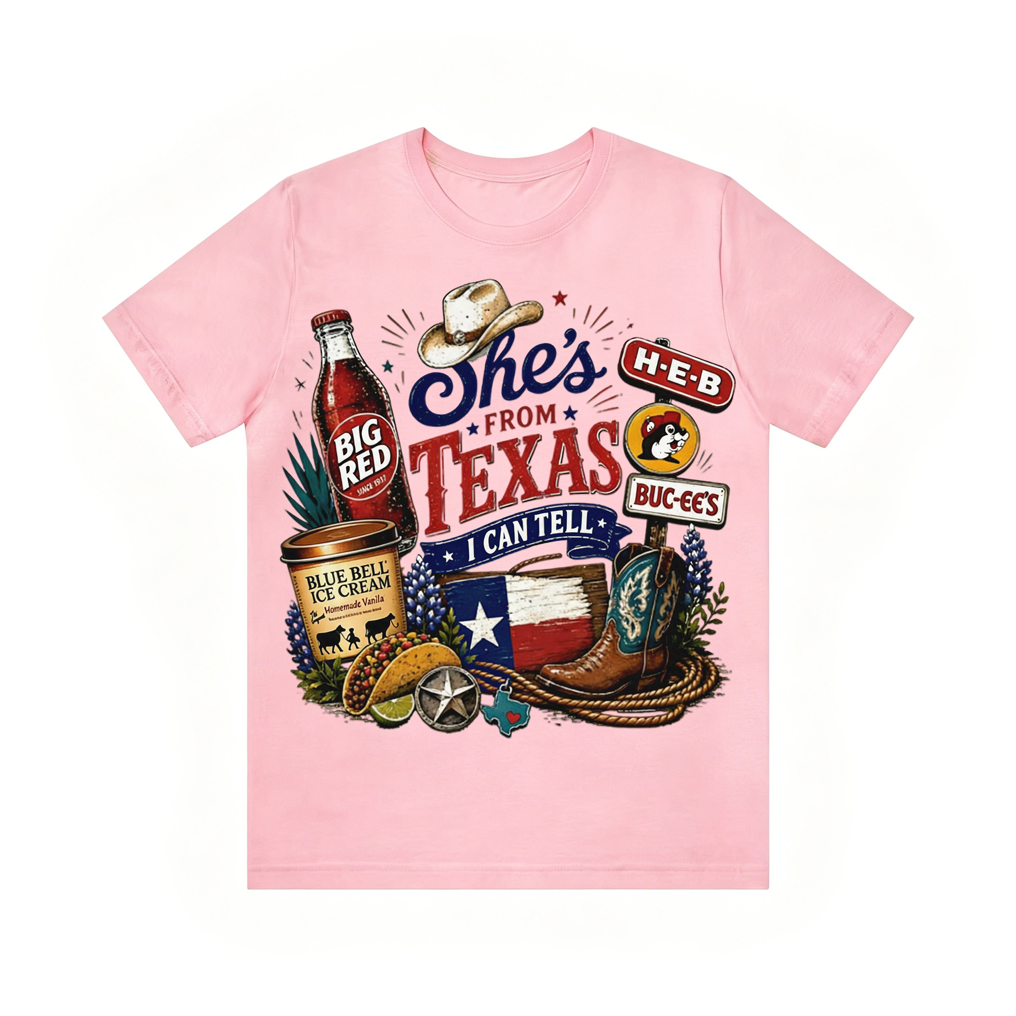 She is From Texas I Can Tell Shirt