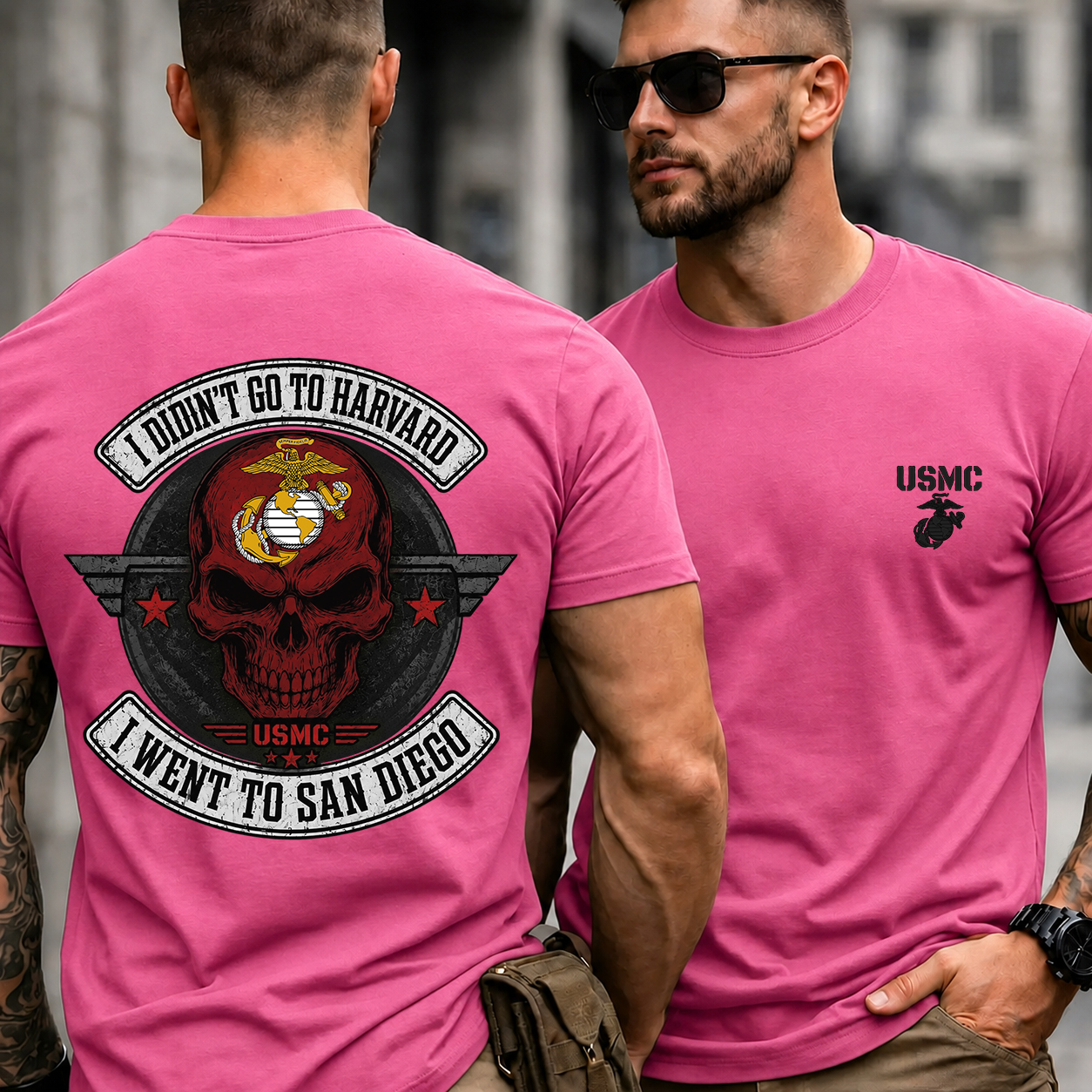 Men's USMC San Diego Marine Corps Graphic T-Shirt