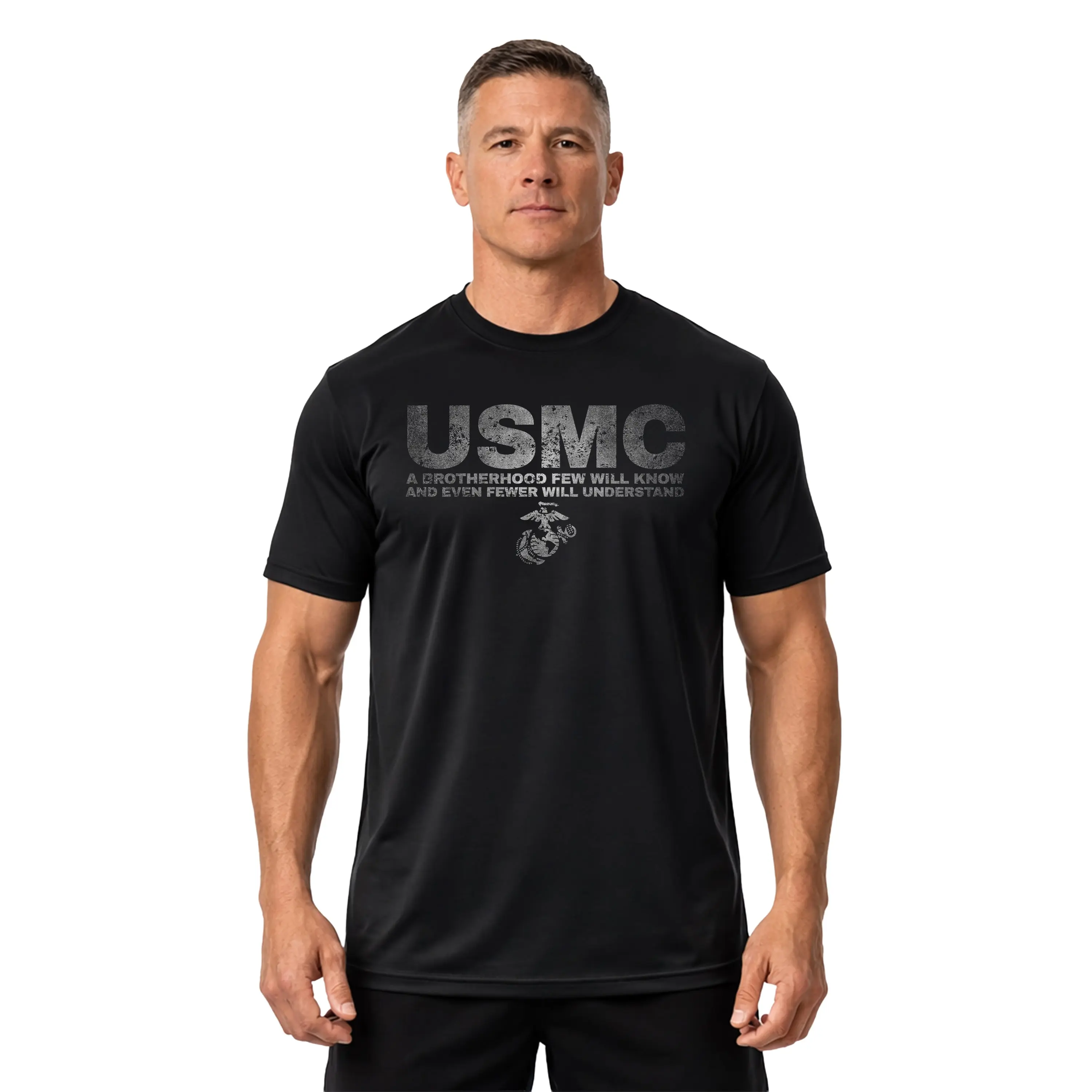 USMC Brotherhood Performance shirt United States Marine Corps Pride,Made in USA