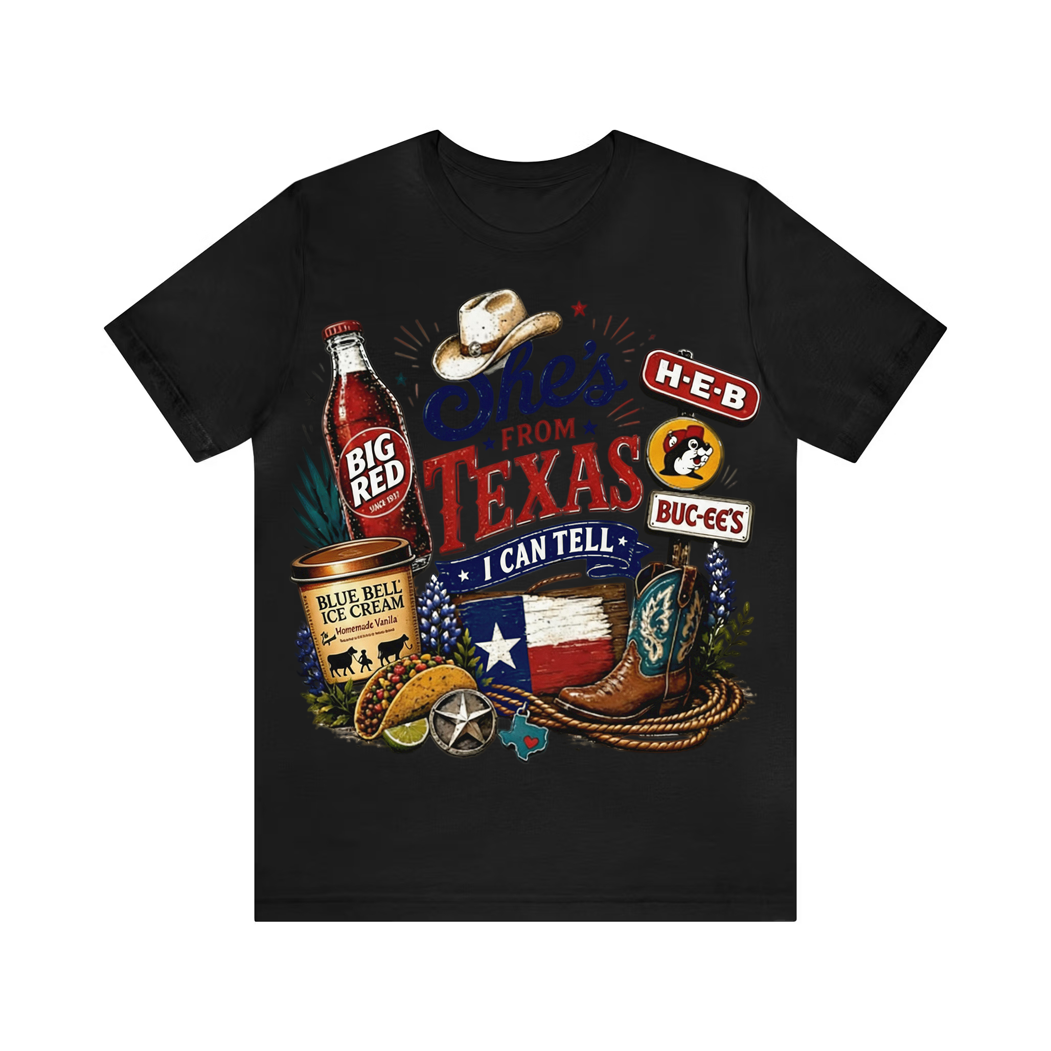 She is From Texas I Can Tell Shirt