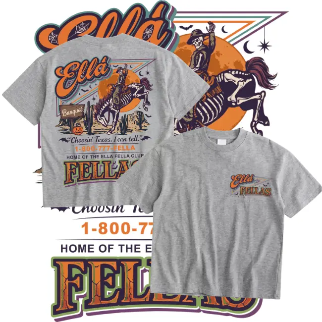 Retro 1-800-777-FELLA - Halloween Tee