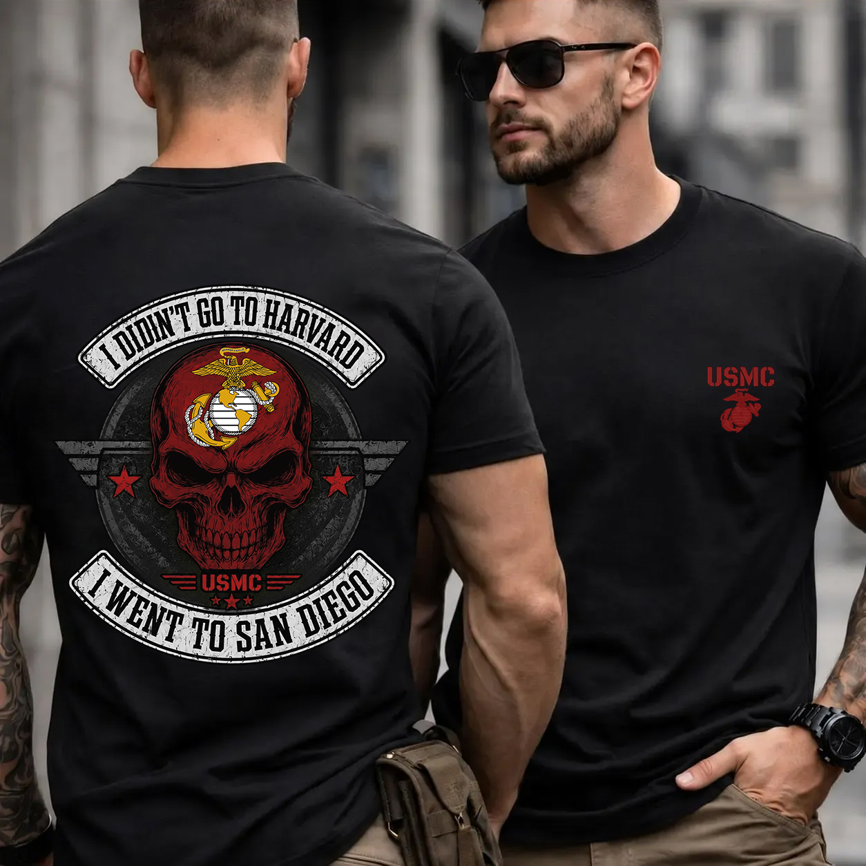 Men's USMC San Diego Marine Corps Graphic T-Shirt