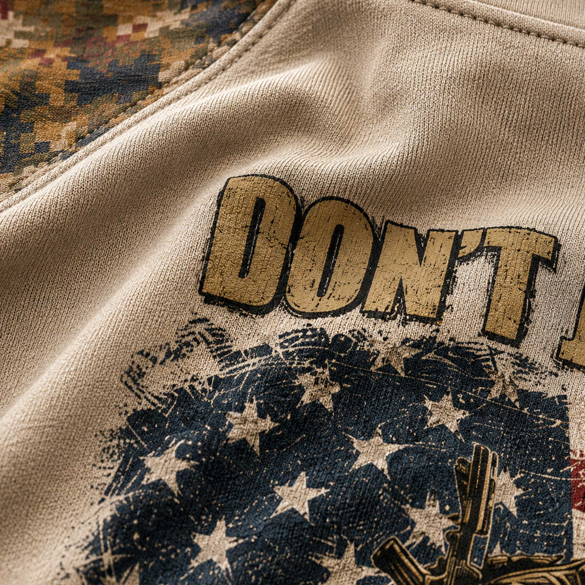 Veteran U.S. Marine Don’t Judge Me Patriotic T-Shirt