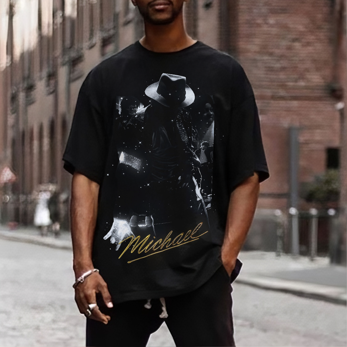 Michael Printed Men's T-shirt