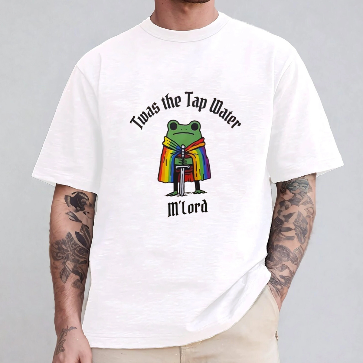 Twas the Tap Water Mlord  Unisex T-shirt