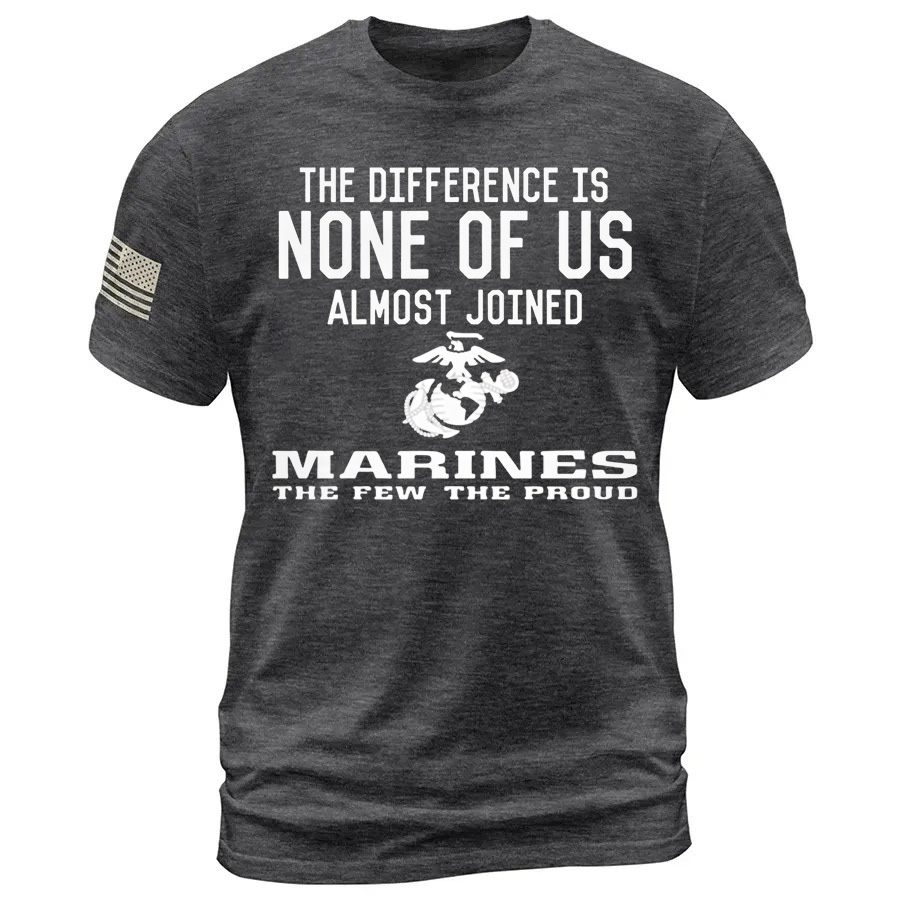 USMC Shirt - The Few The Proud T-shirt