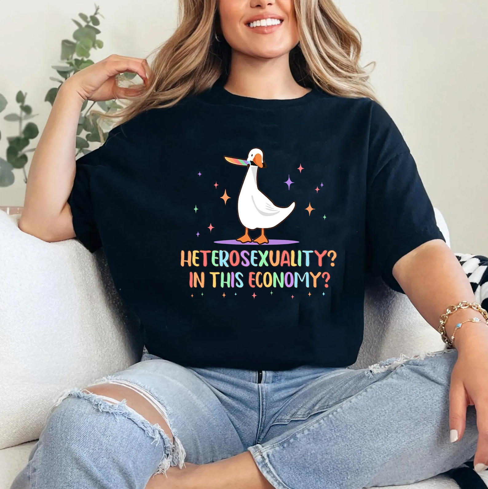 Economic situation of gay and lesbian T-shirts