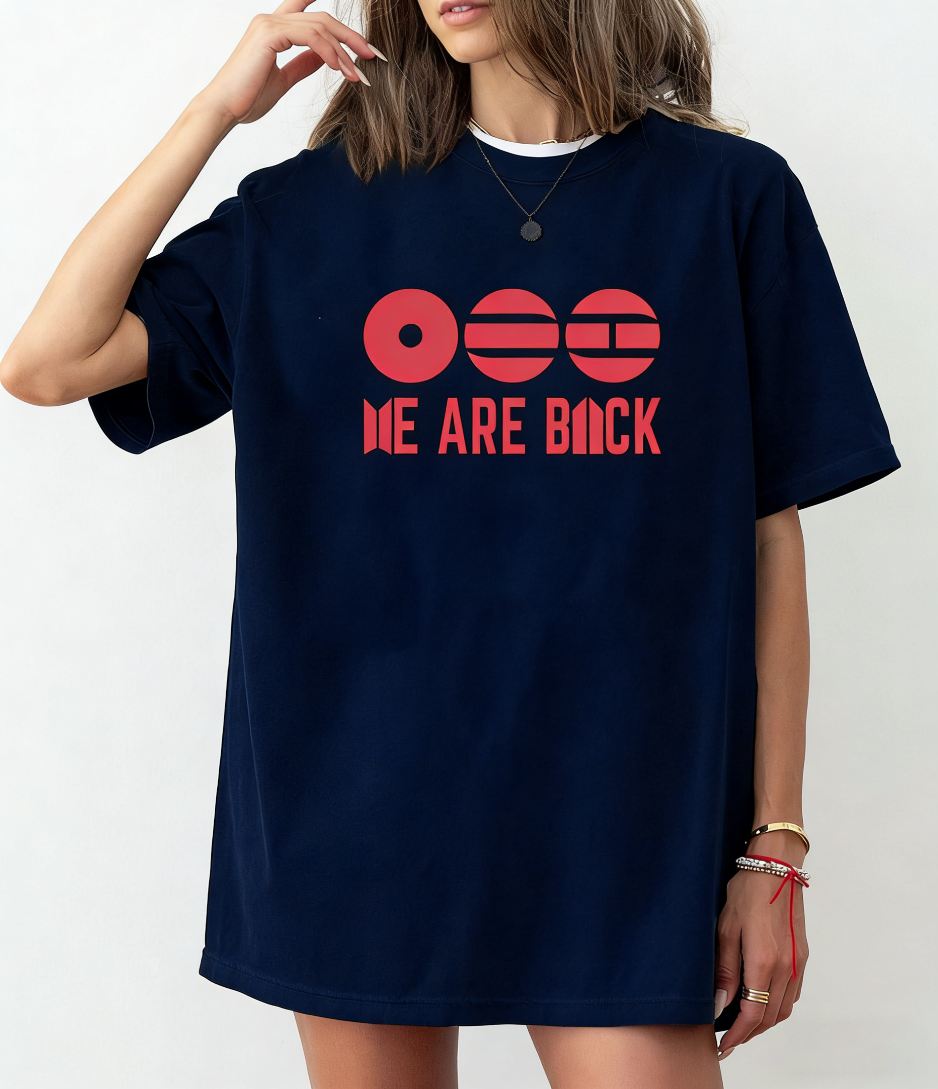 BTS We Are Back 2026 Tour Date T-Shirt