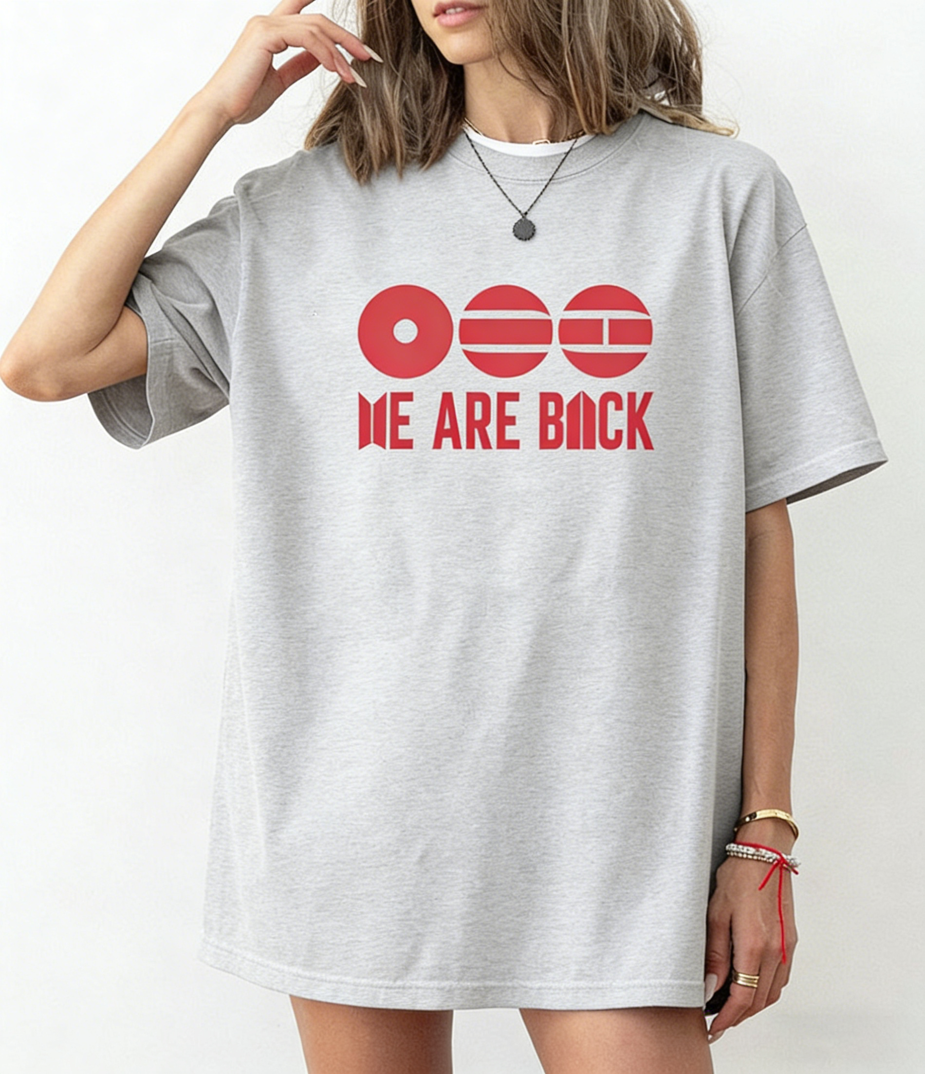 BTS We Are Back 2026 Tour Date T-Shirt