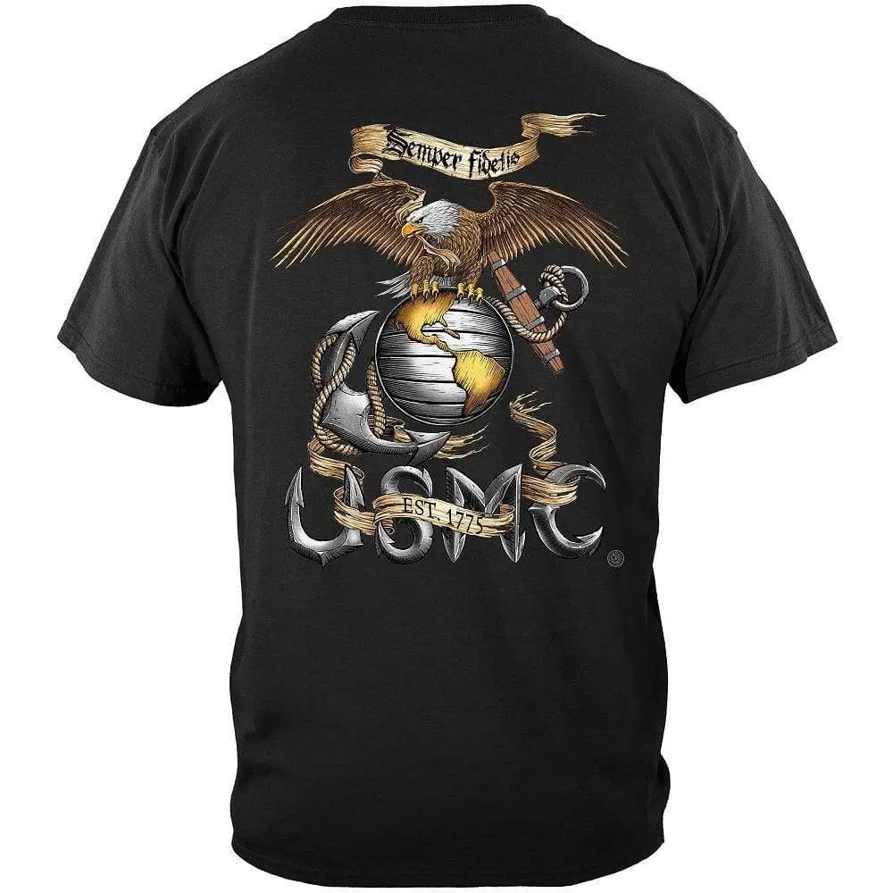USMC shirt  – United States Marine Corps Pride ,Made in USA