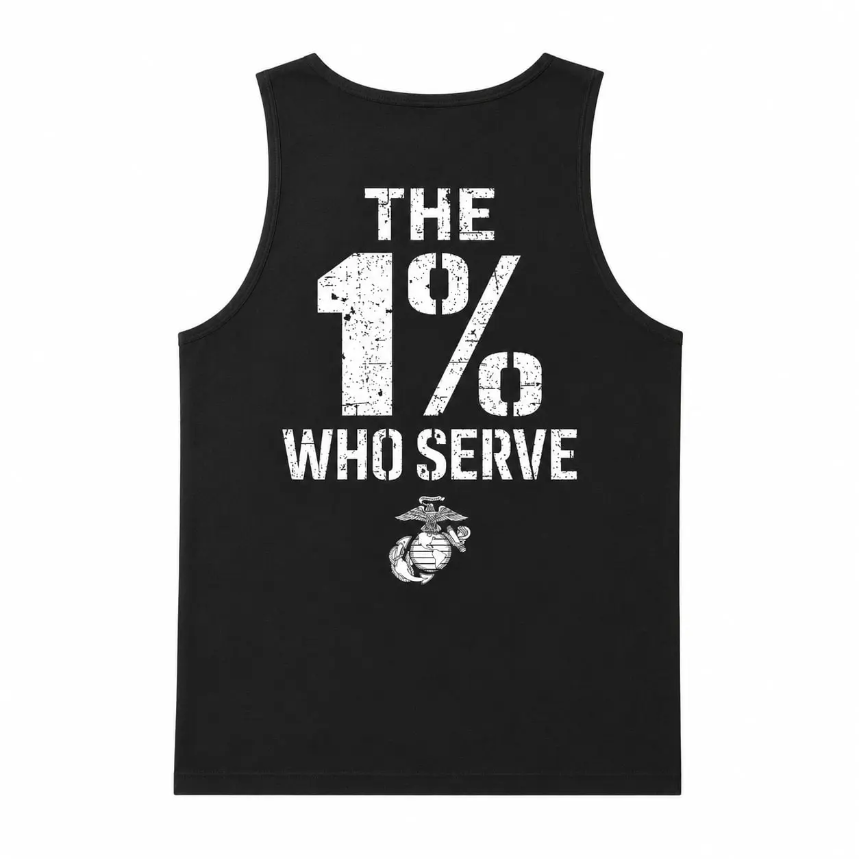 The 1% Who Serve” USMC Tank Top