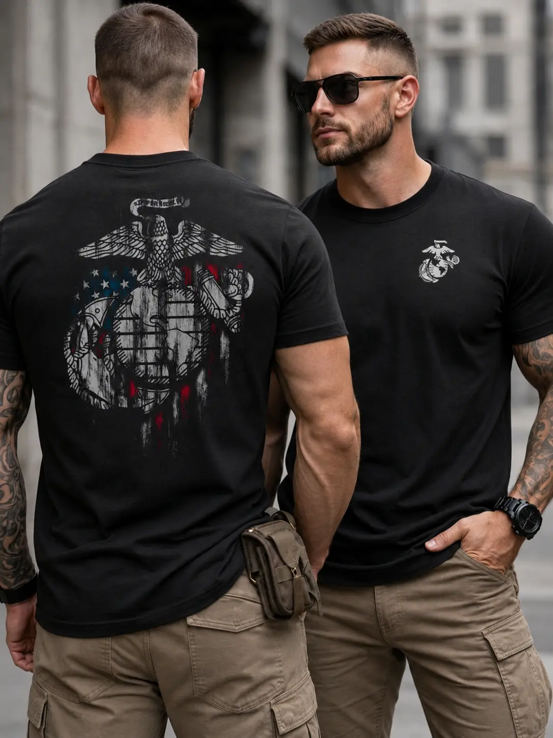 US Marine Corps Graphic T-Shirt