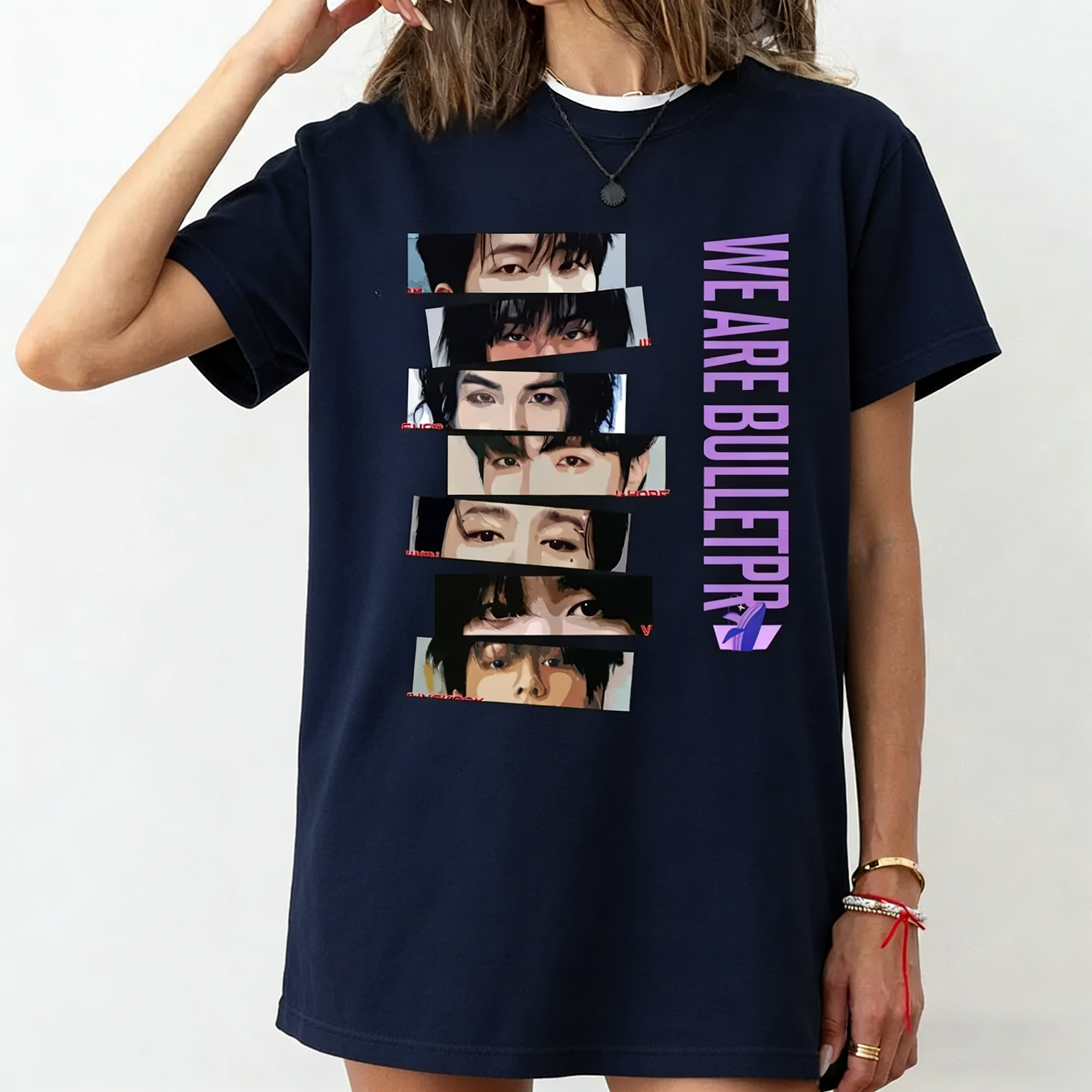BTS Seven Member Printed T-Shirt