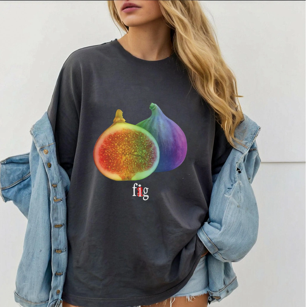 Pride fig Unisex T-shirt