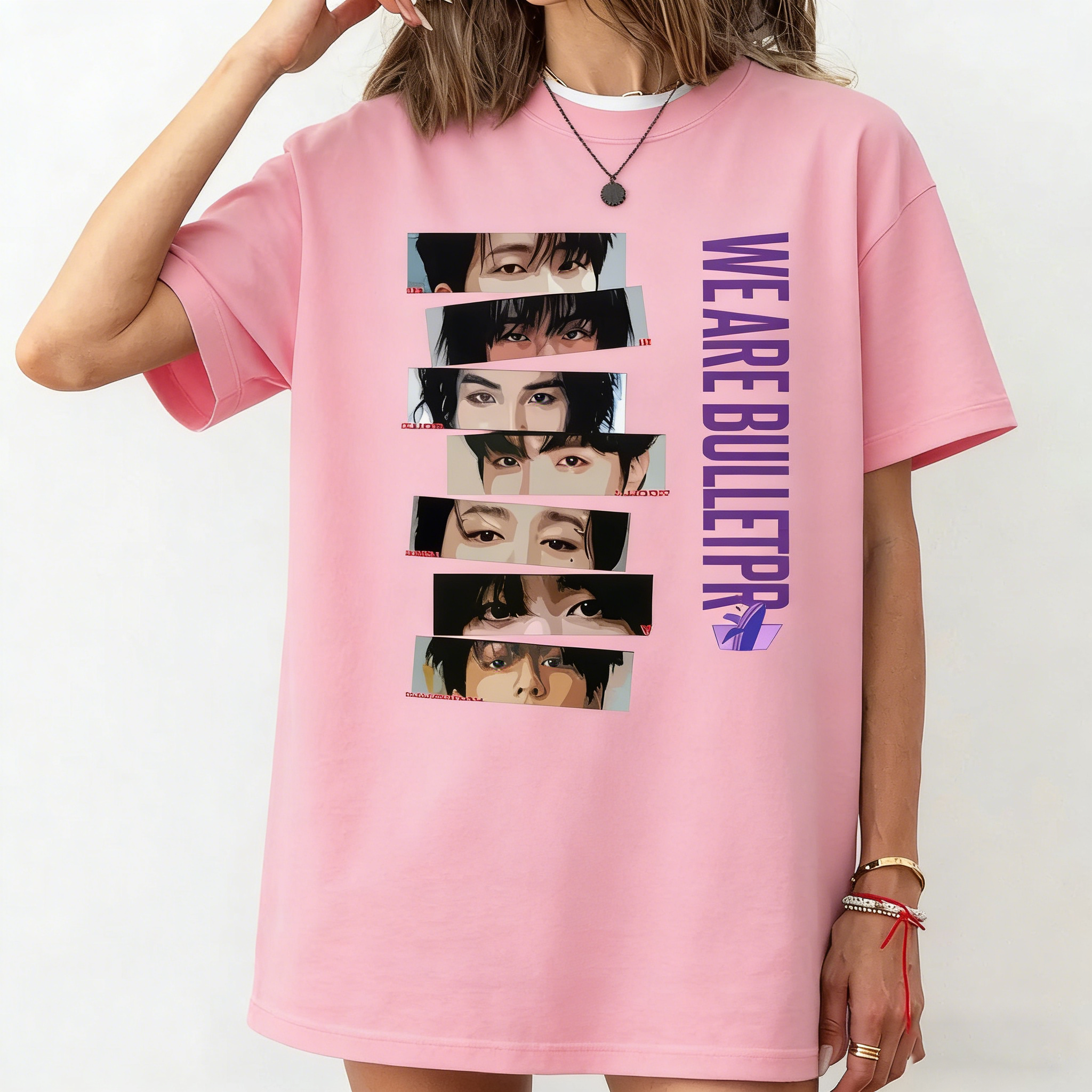 BTS Seven Member Printed T-Shirt