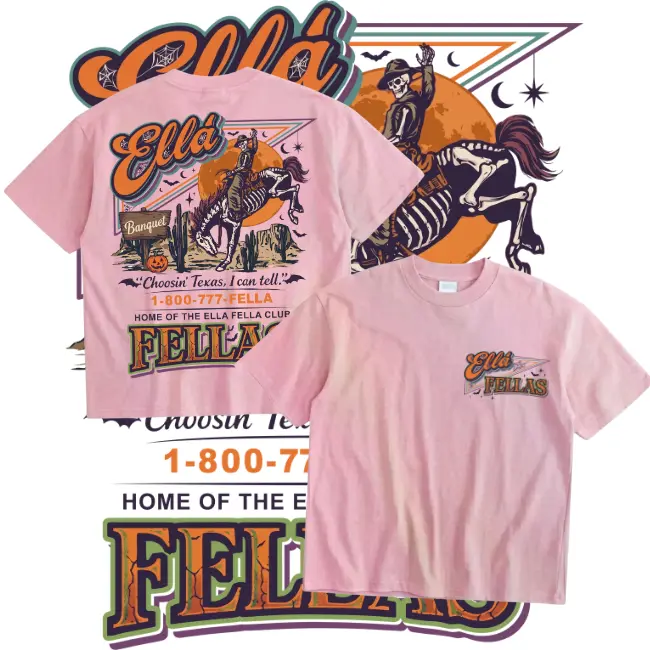 Retro 1-800-777-FELLA - Halloween Tee