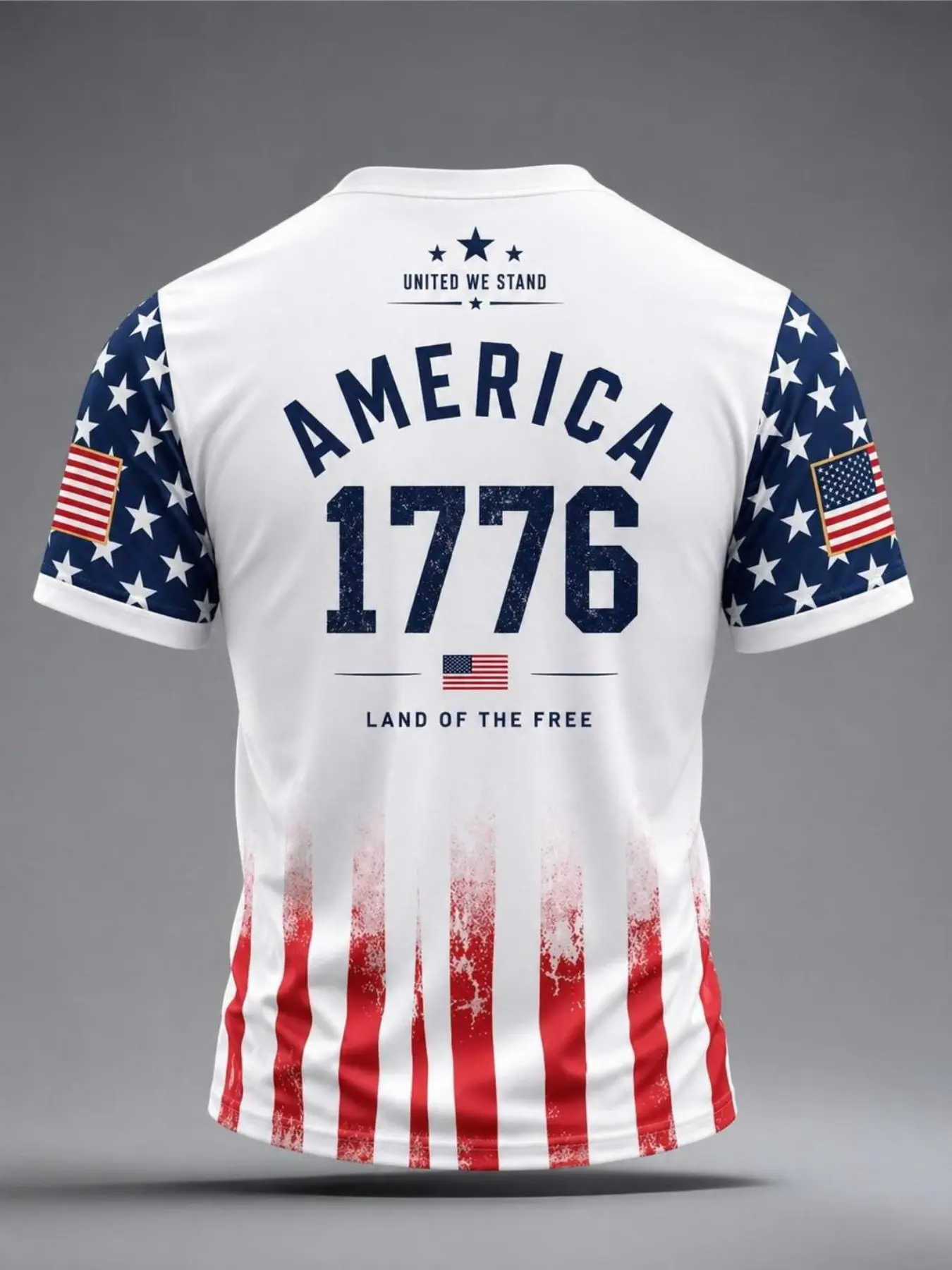 Men's Us 250th Anniversary 3D Aesthetic T-Shirt