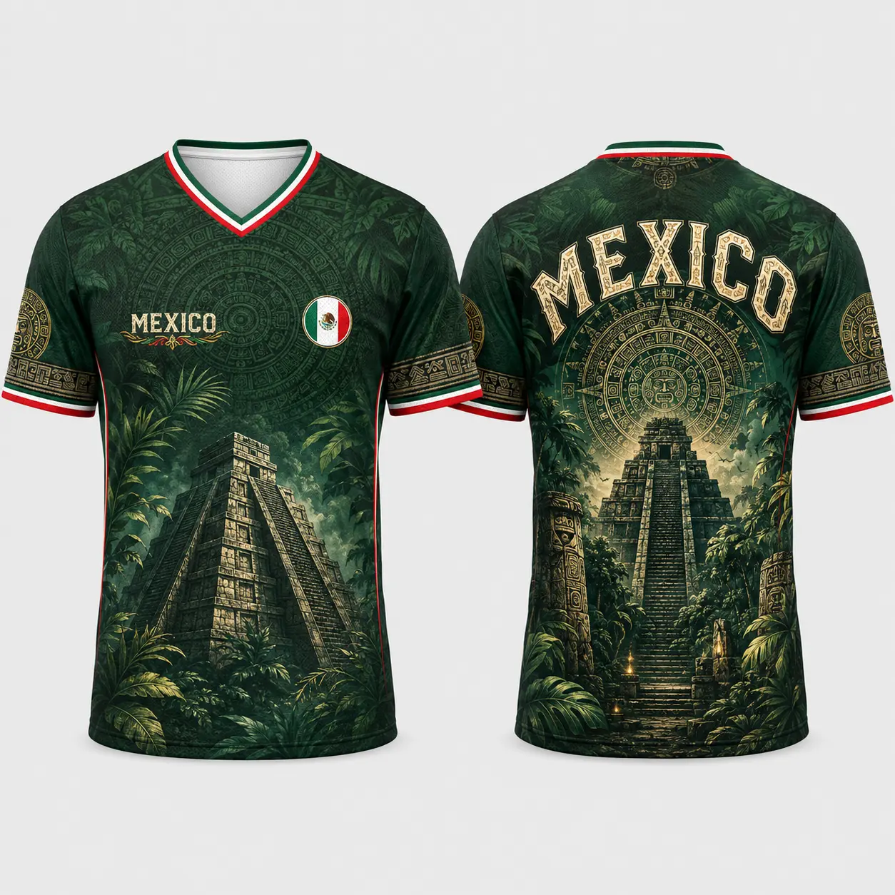 2026 New Mexico Inspired Dark Green V-Neck Sports Jersey