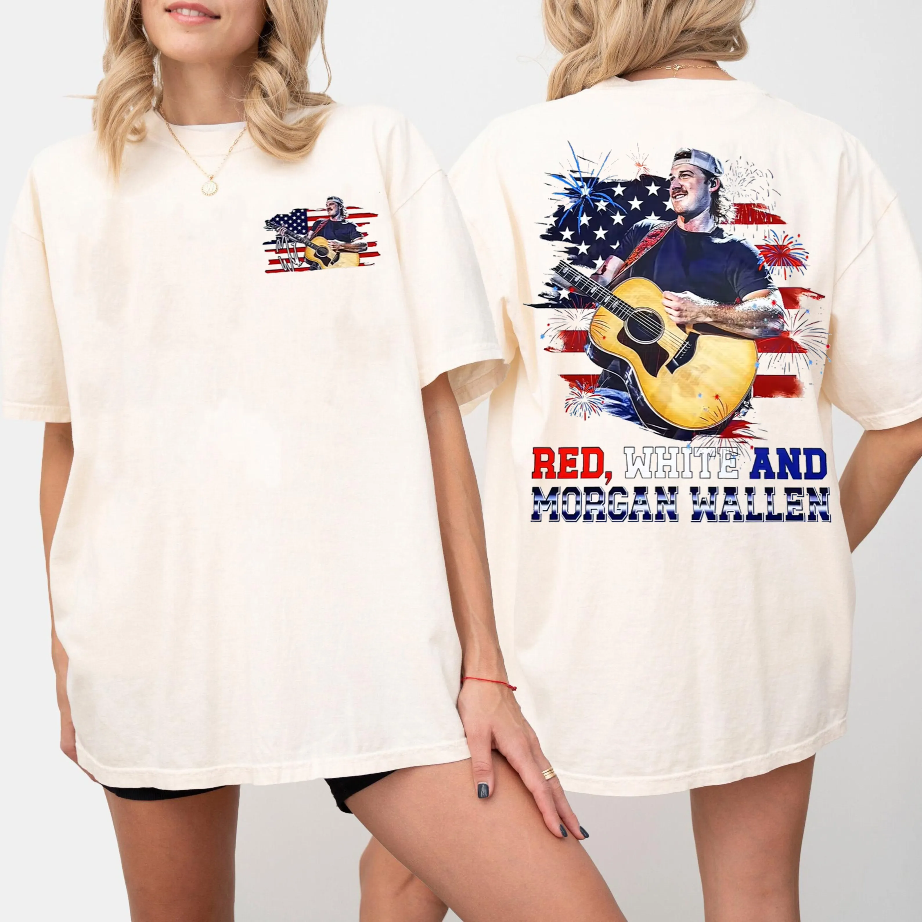 Morgan Wallen Fans 4th of July Unisex T-shirt