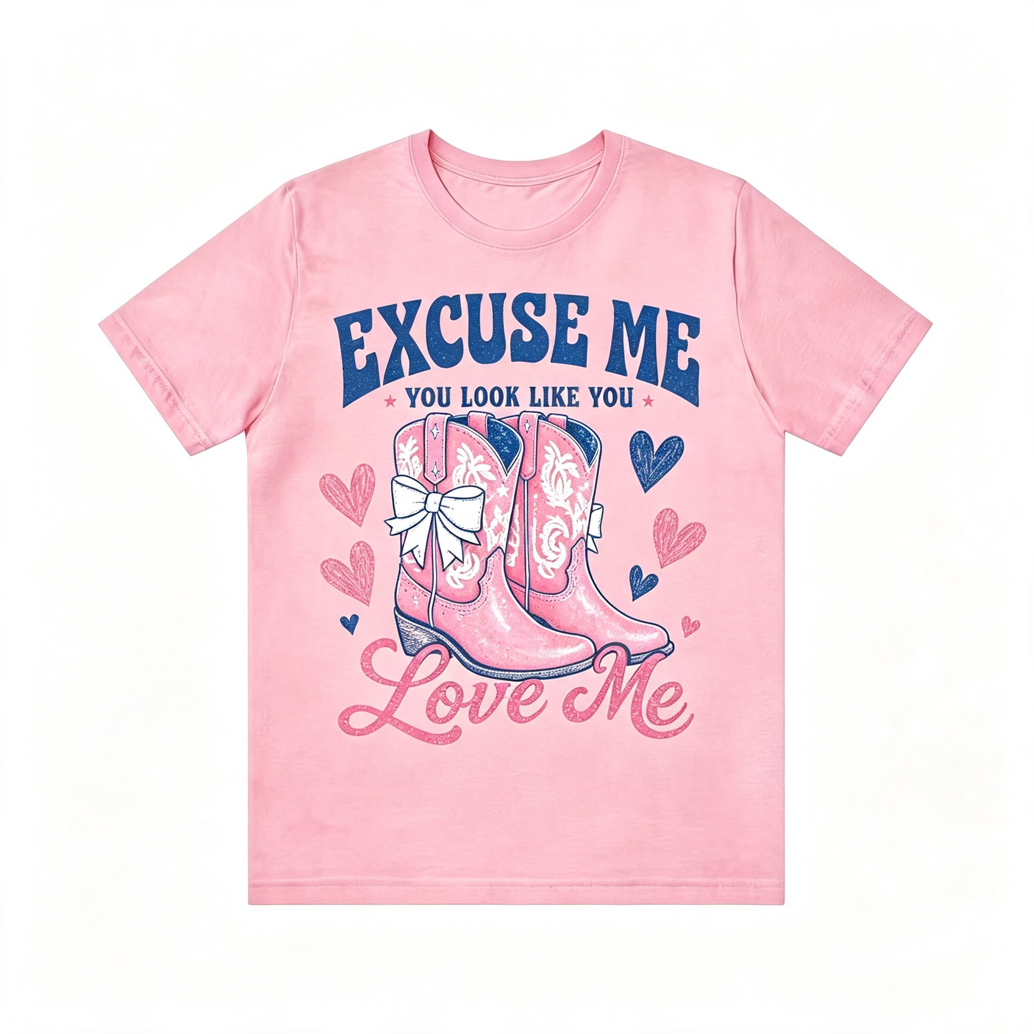 Western Cowgirl Love Quote Cowboy Boots Graphic Tee