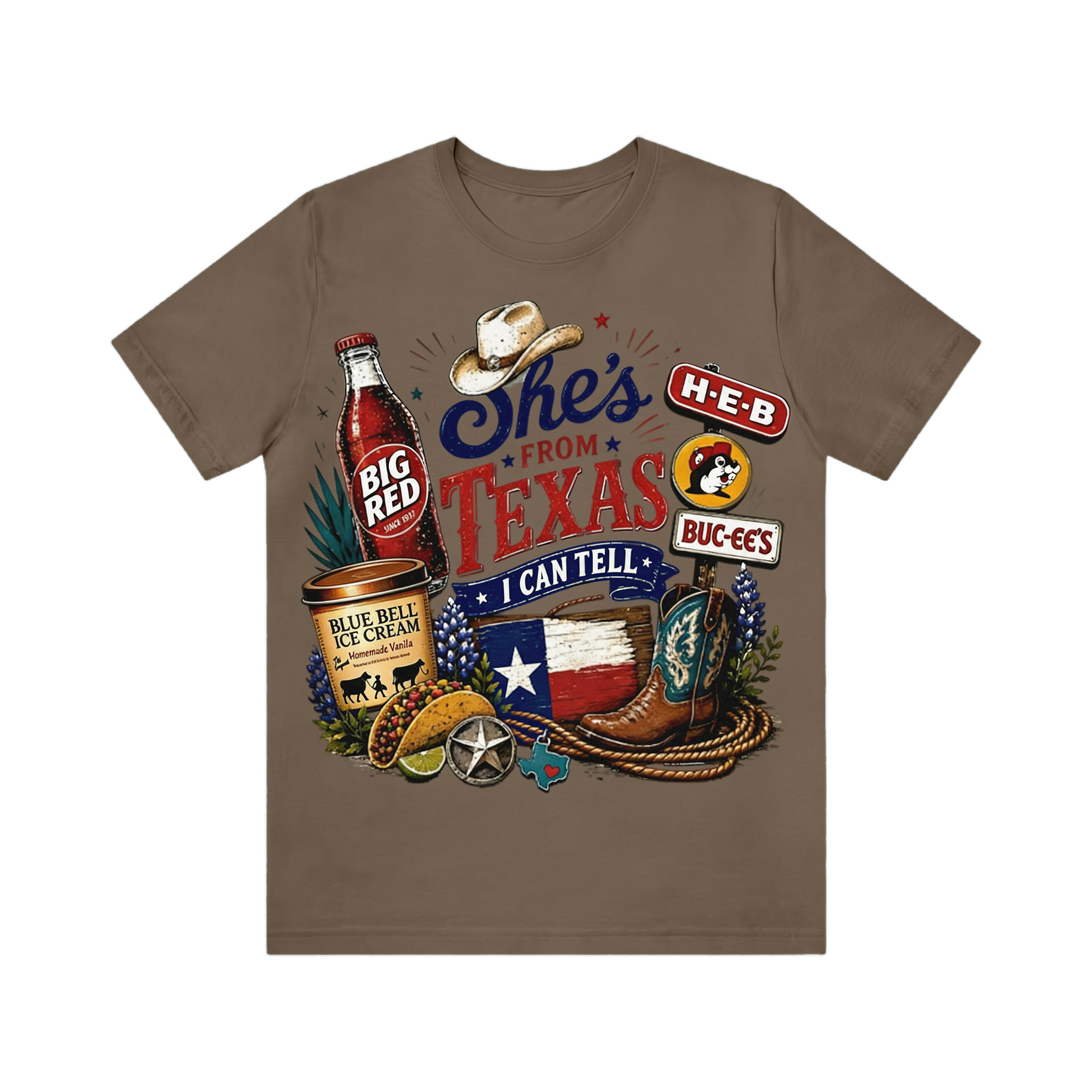 She is From Texas I Can Tell Shirt