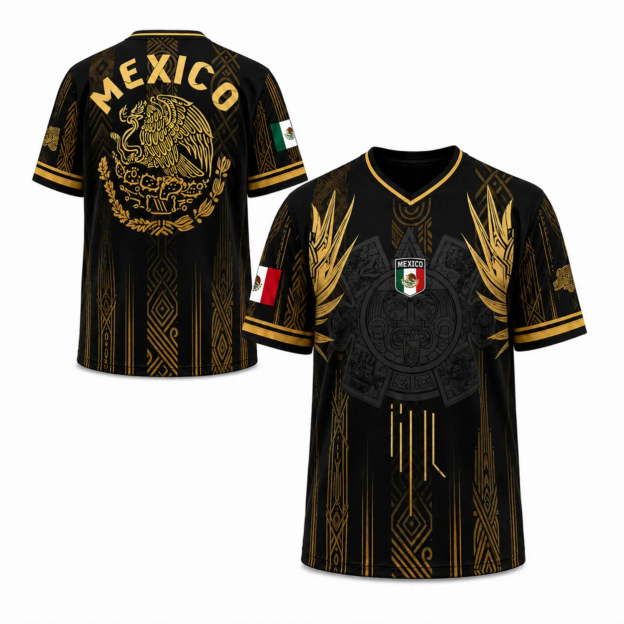 Mexican Aztec Soccer Jersey